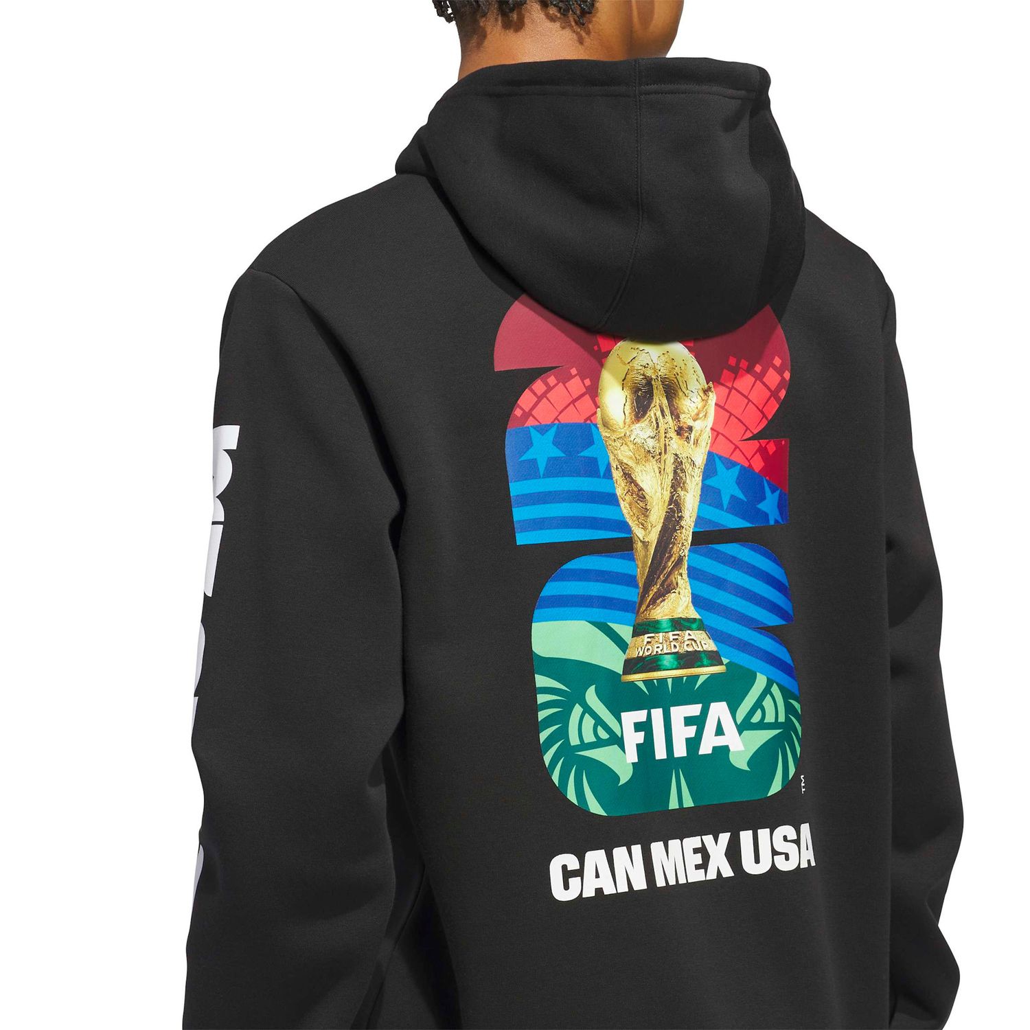 WORLD CUP 2026 MATCH BALL GRAPHIC HOODIE (BLACK)