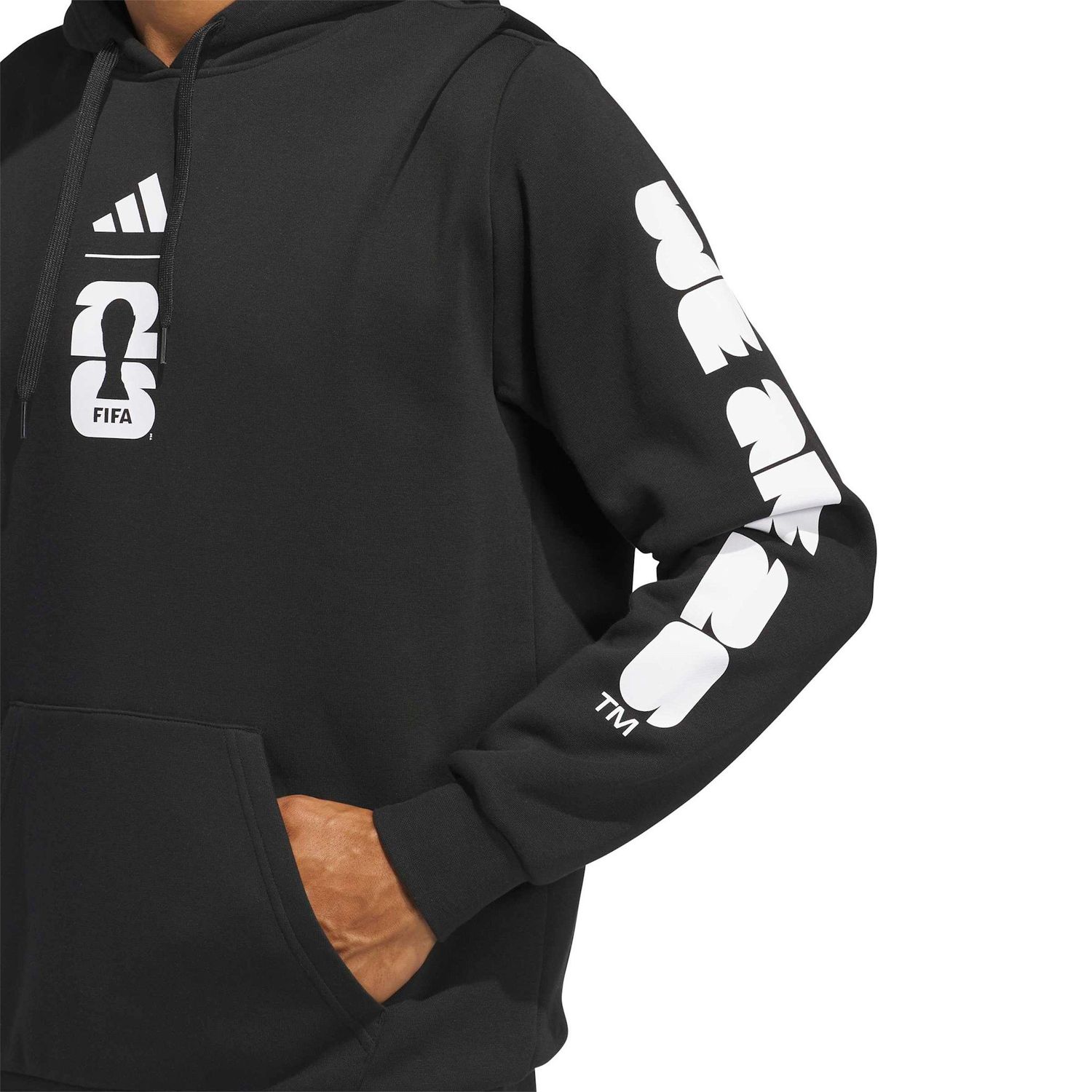 WORLD CUP 2026 MATCH BALL GRAPHIC HOODIE (BLACK)