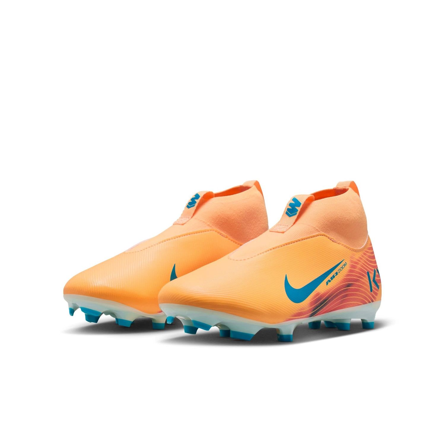 ZOOM MERCURIAL SUPERFLY 10 ACADEMY KM FG/MG JR (ORANGE/BLUE)