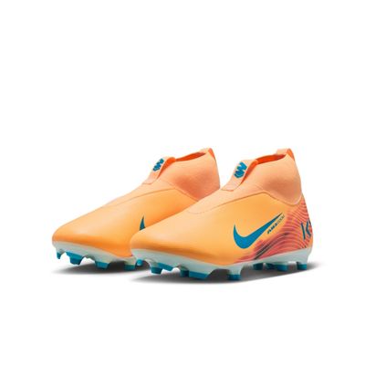 ZOOM MERCURIAL SUPERFLY 10 ACADEMY KM FG/MG JR (ORANGE/BLUE)
