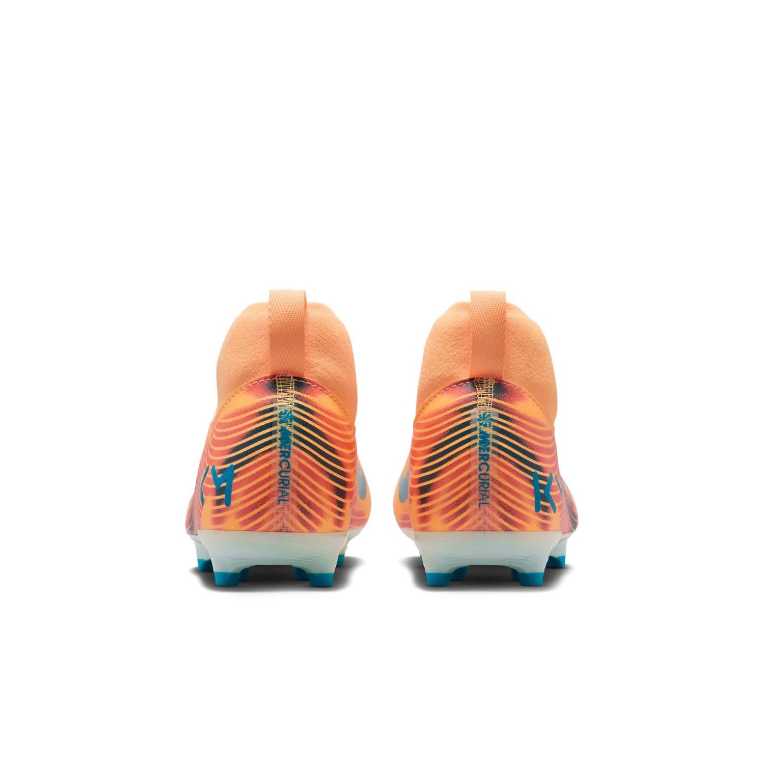 ZOOM MERCURIAL SUPERFLY 10 ACADEMY KM FG/MG JR (ORANGE/BLUE)