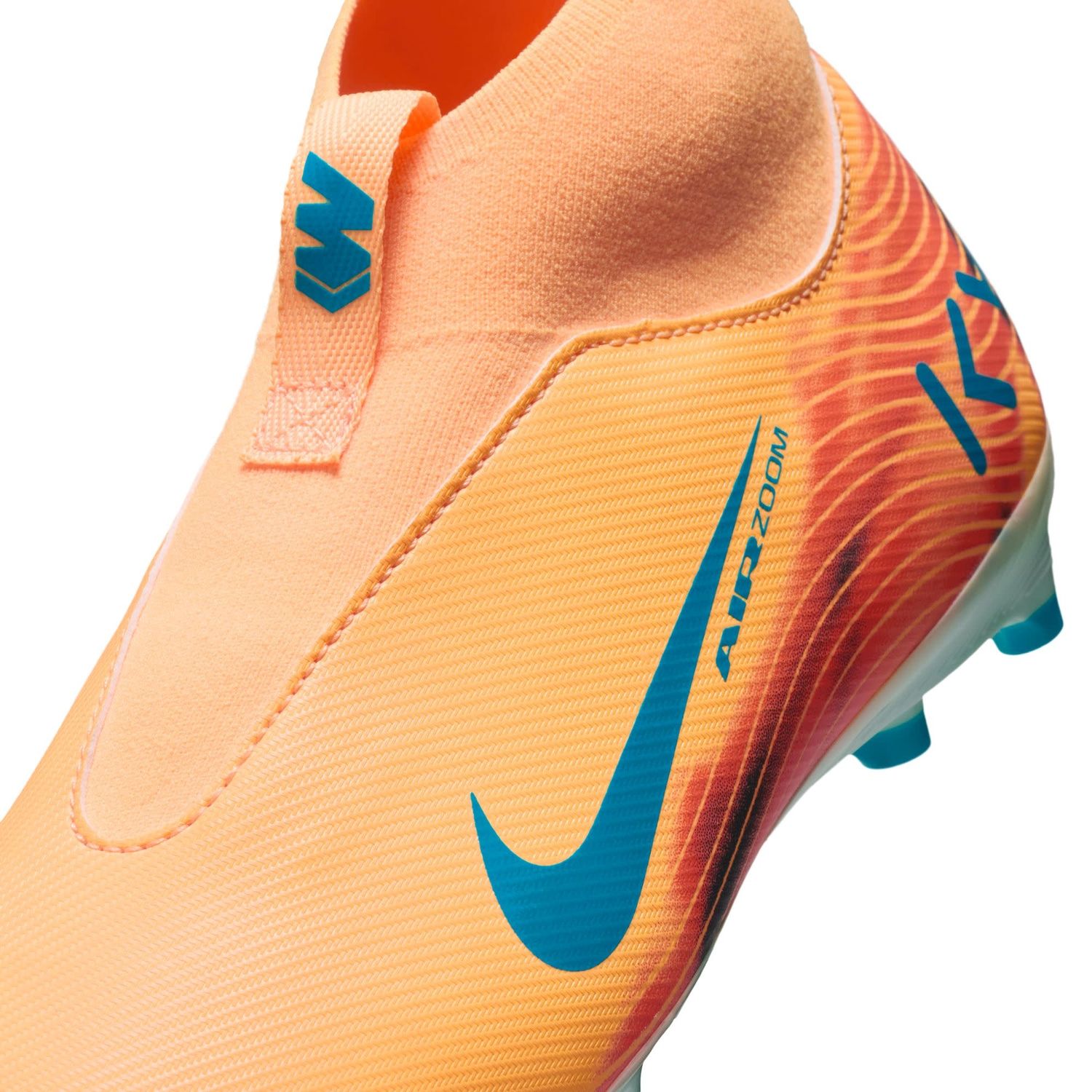 ZOOM MERCURIAL SUPERFLY 10 ACADEMY KM FG/MG JR (ORANGE/BLUE)