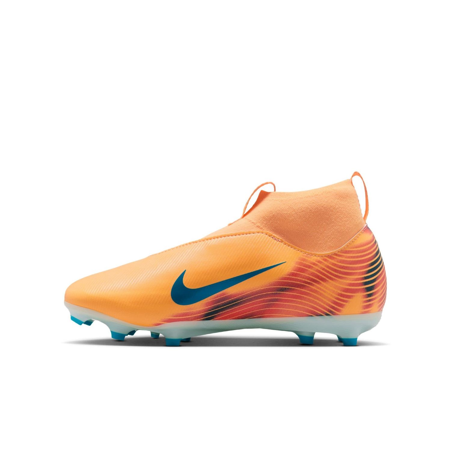 ZOOM MERCURIAL SUPERFLY 10 ACADEMY KM FG/MG JR (ORANGE/BLUE)