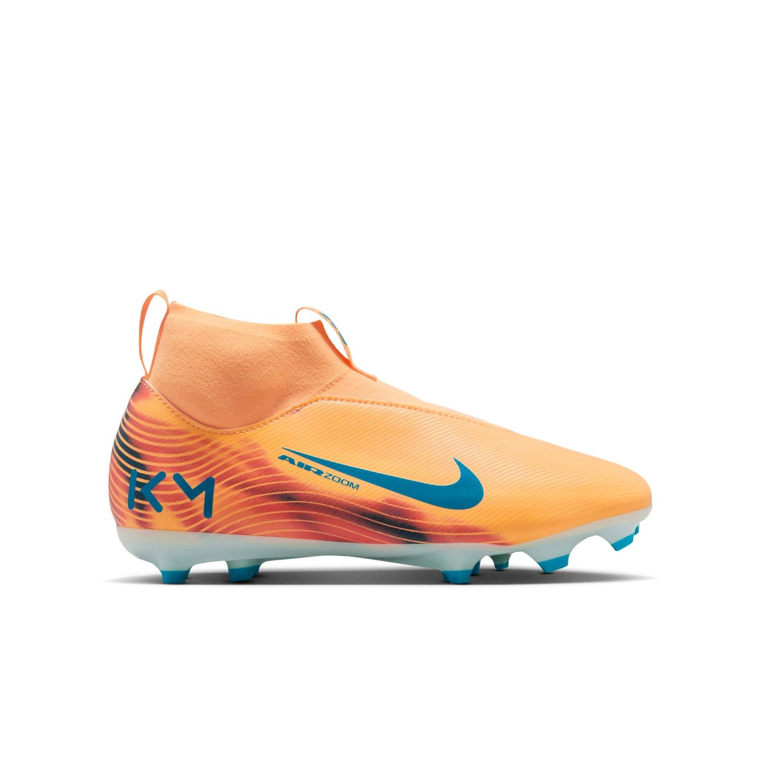 ZOOM MERCURIAL SUPERFLY 10 ACADEMY KM FG/MG JR (ORANGE/BLUE)
