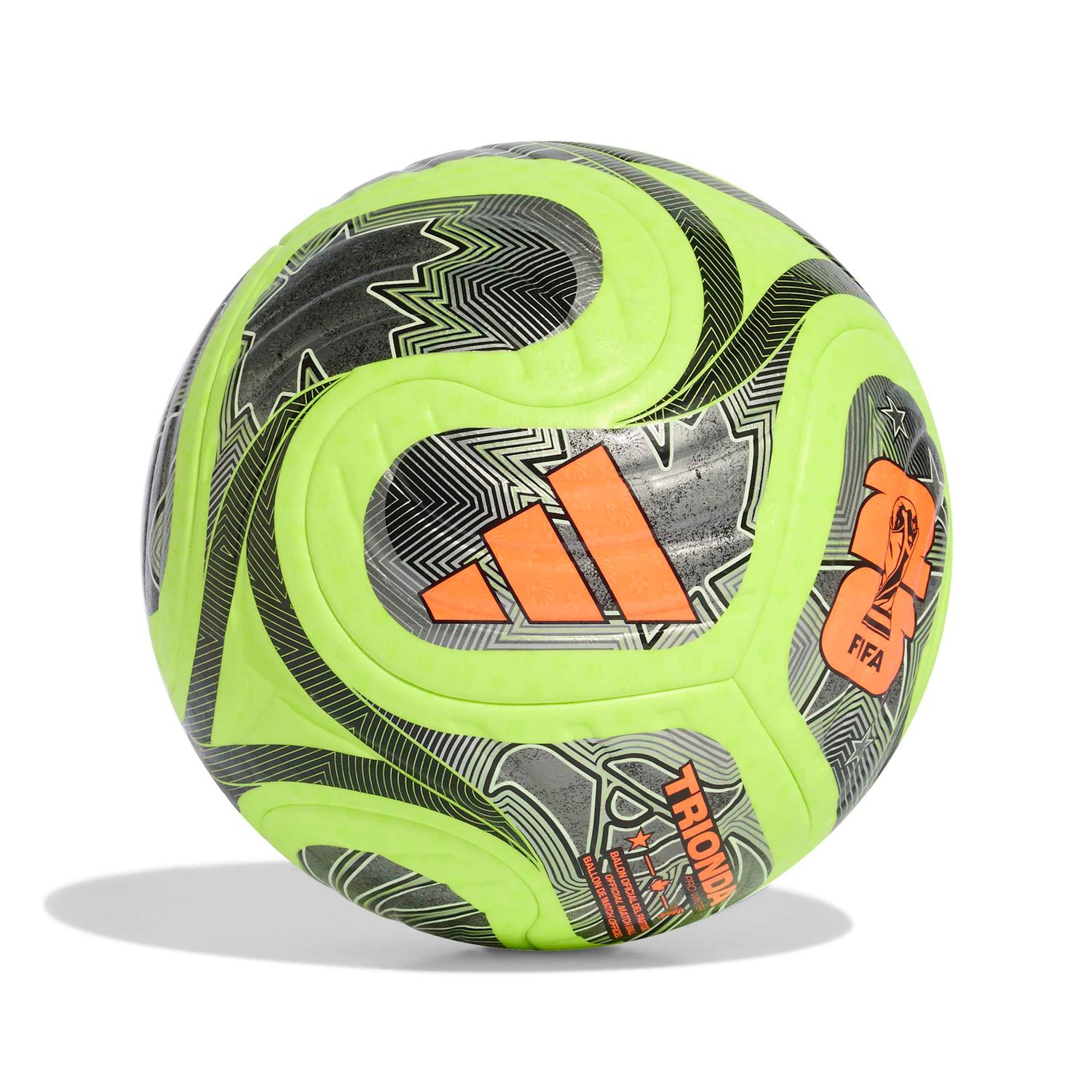 WORLD CUP 2026 TRIONDA PRO OFFICIAL WINTER MATCH BALL (YELLOW/GRAY)
