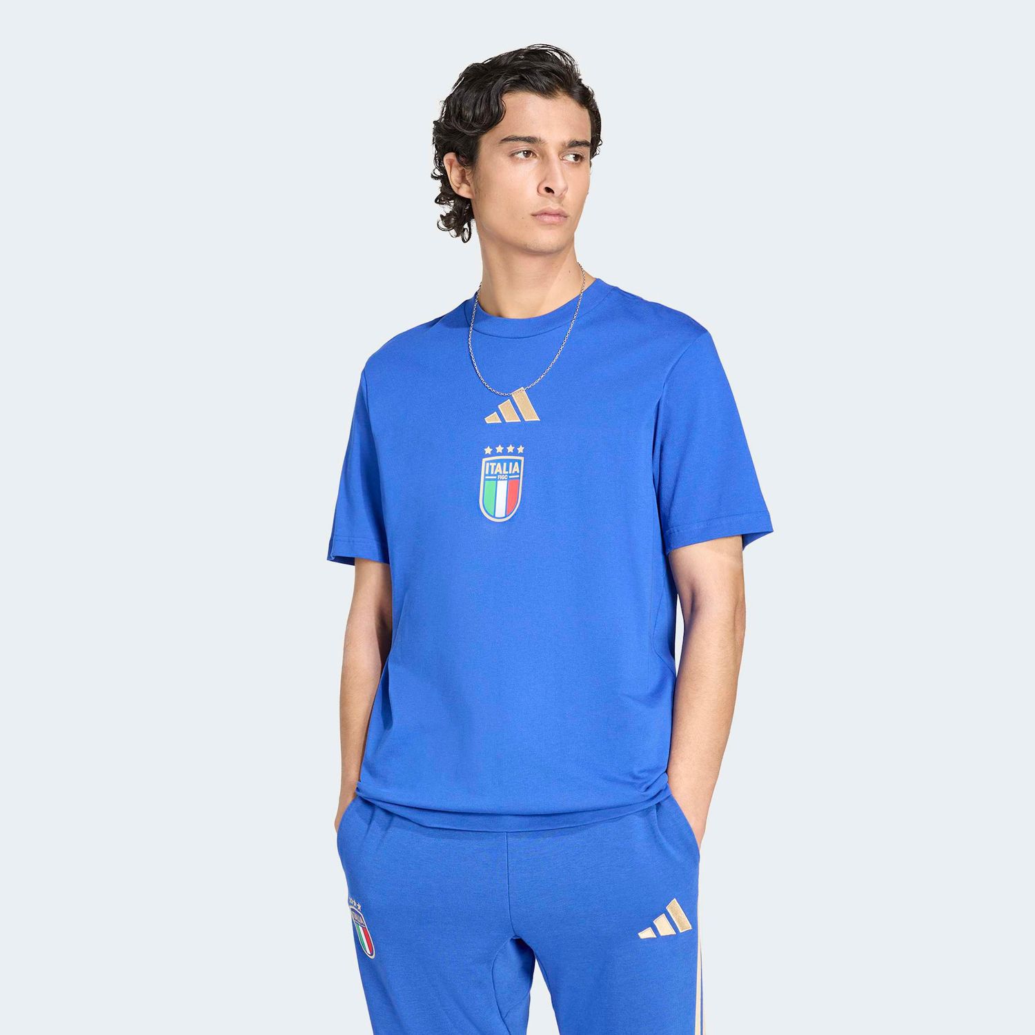 ITALY 2026 DNA GRAPHIC T-SHIRT (BLUE)