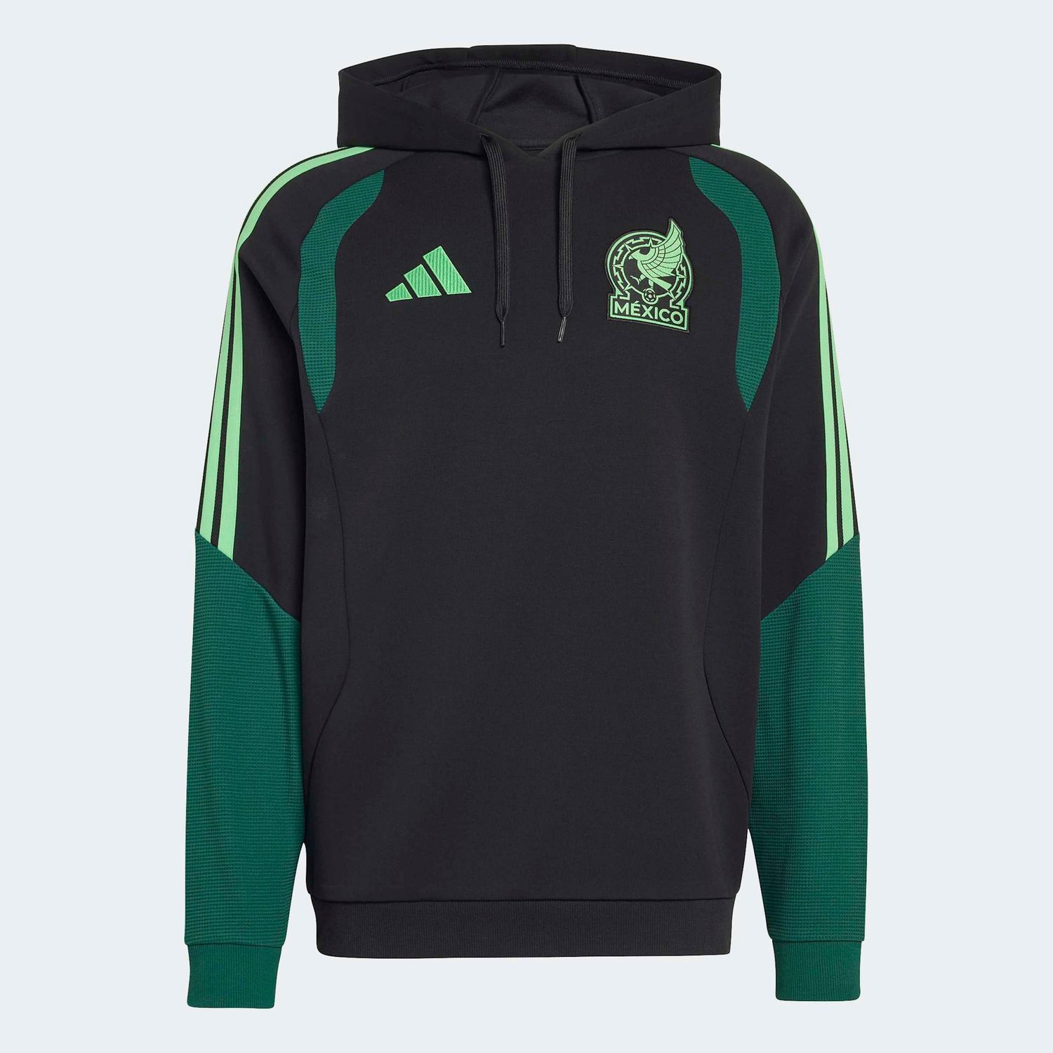 MEXICO 2026 TIRO SWEAT HOODIE (BLACK/GREEN)