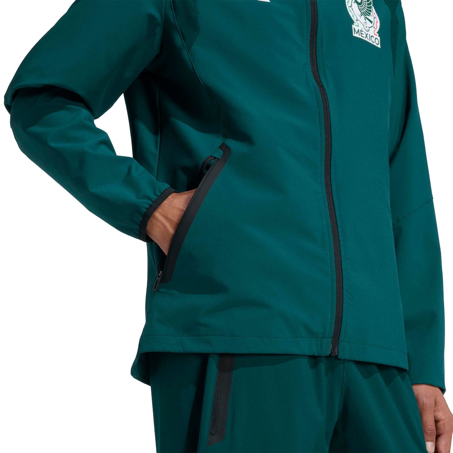 MEXICO 2026 TIRO TRAVEL FULL ZIP WINDBREAKER (GREEN)