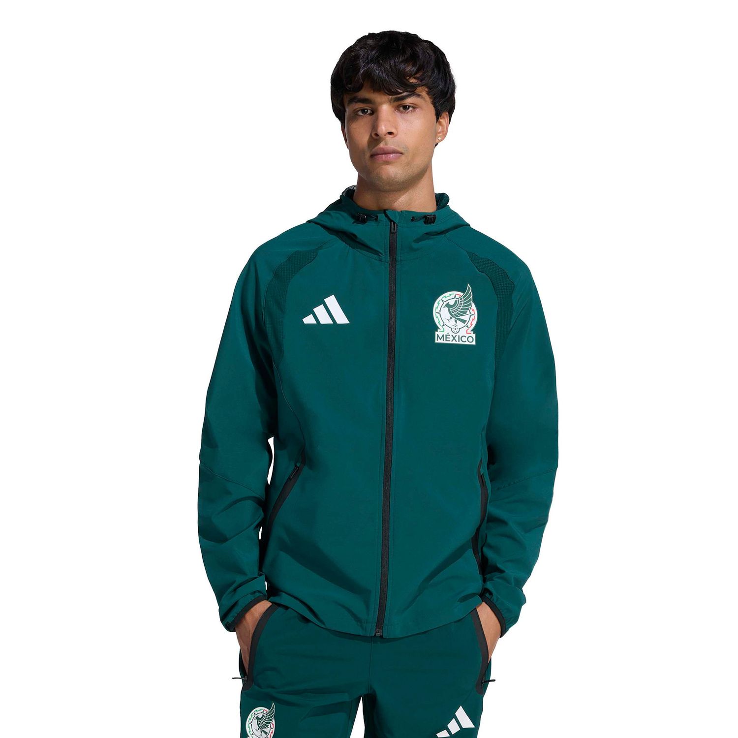 MEXICO 2026 TIRO TRAVEL FULL ZIP WINDBREAKER (GREEN)