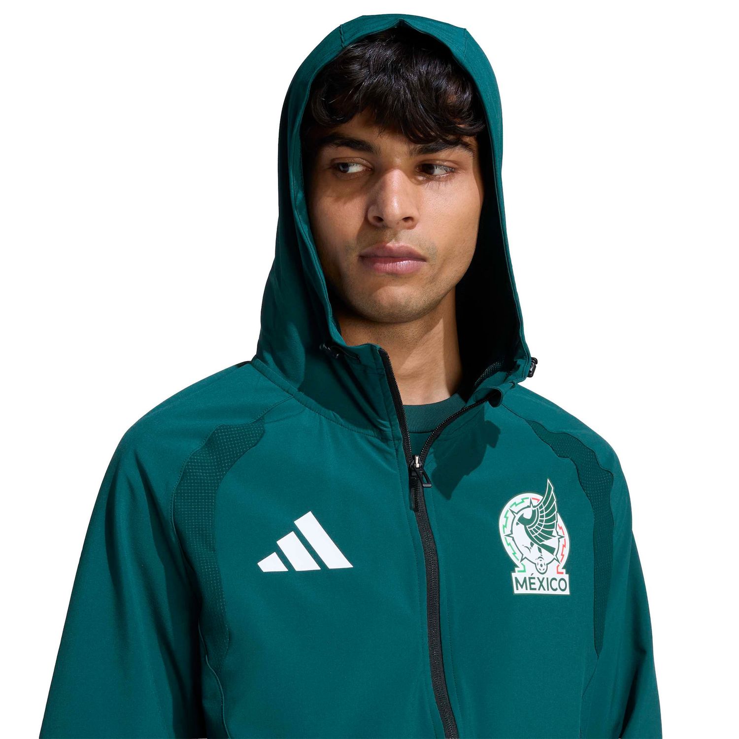 MEXICO 2026 TIRO TRAVEL FULL ZIP WINDBREAKER (GREEN)