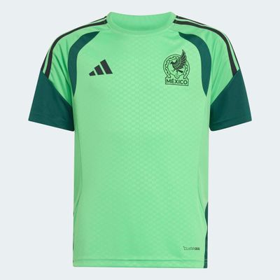MEXICO 2026 TIRO TRAINING YOUTH JERSEY (LIME/BLACK)