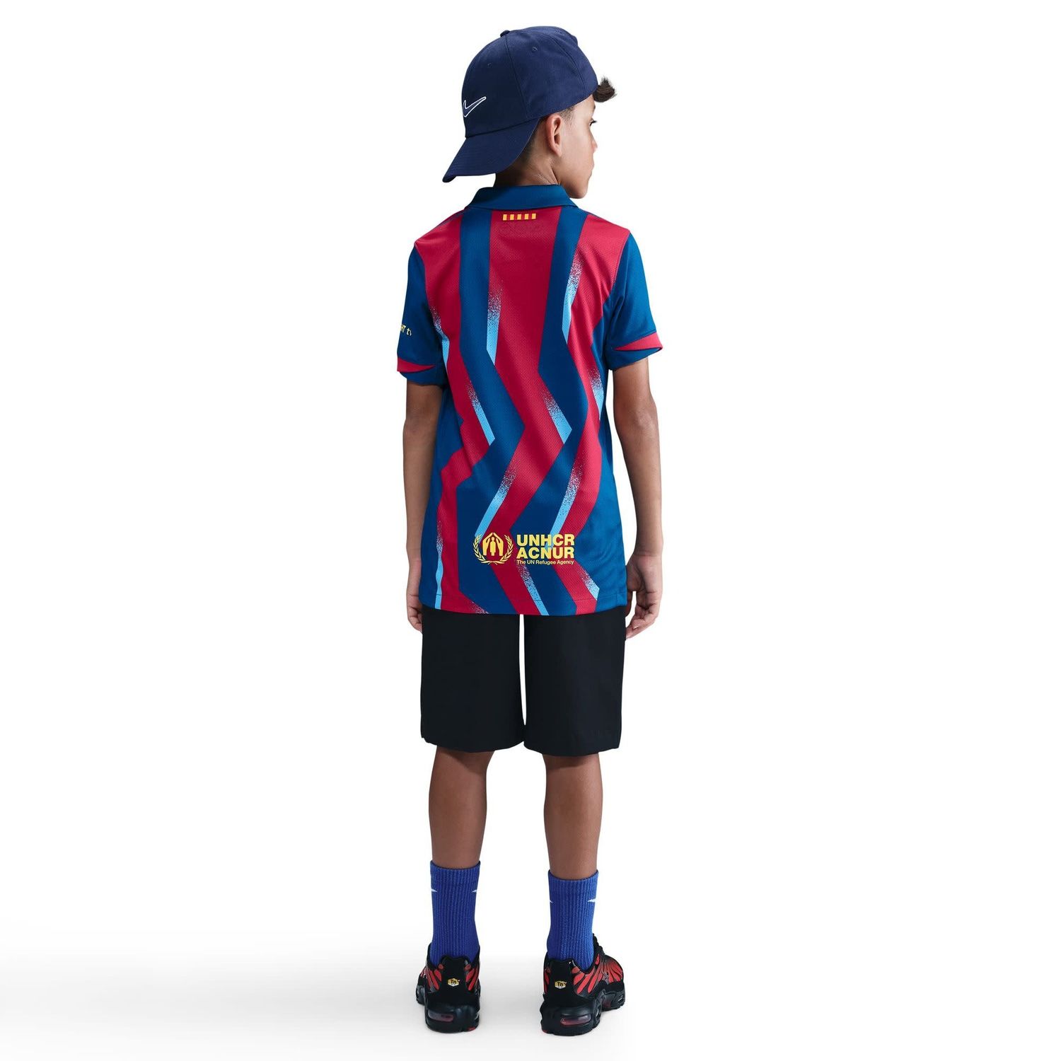 FC BARCELONA 25/26 FOURTH JERSEY YOUTH (GYM BLUE/RED)