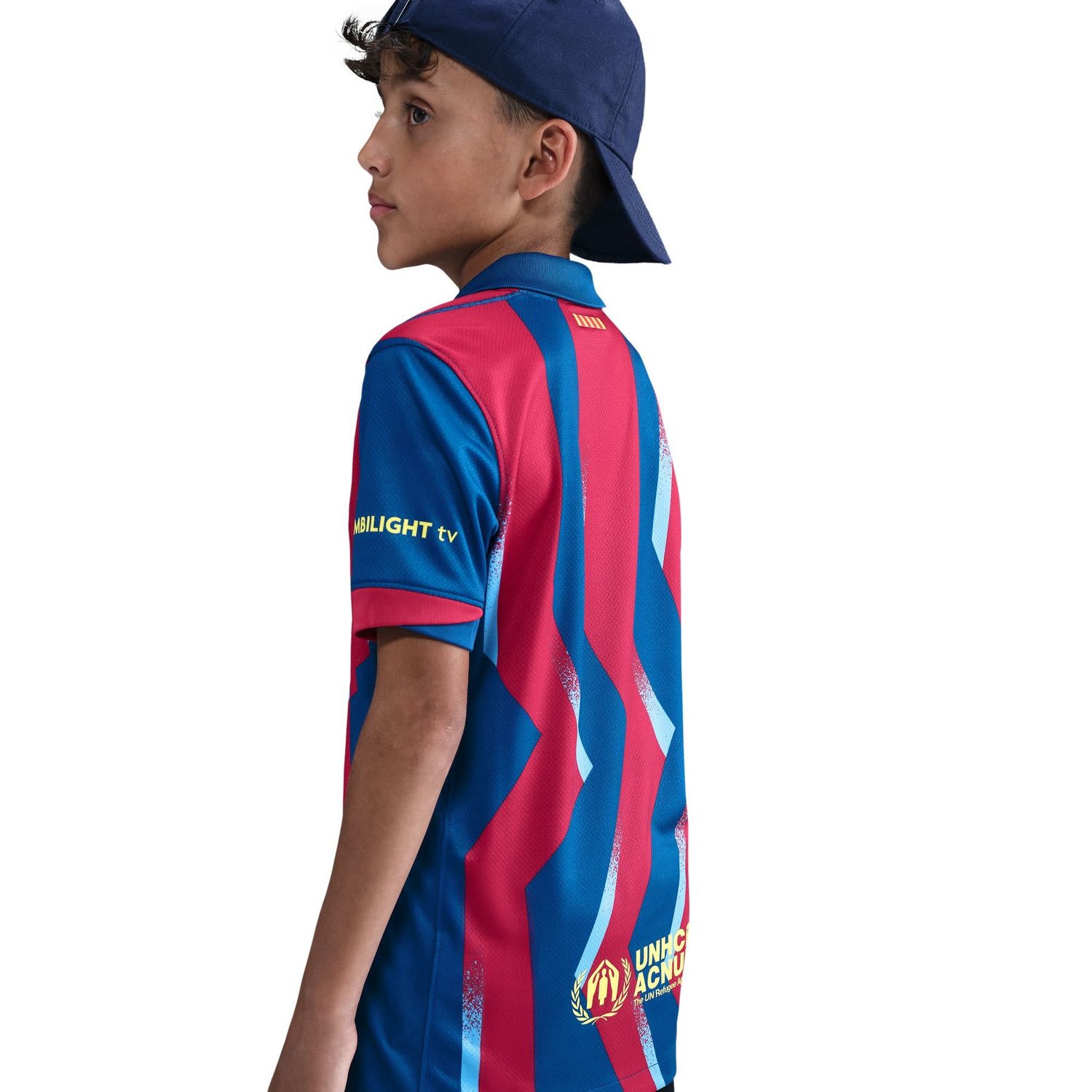 FC BARCELONA 25/26 FOURTH JERSEY YOUTH (GYM BLUE/RED)