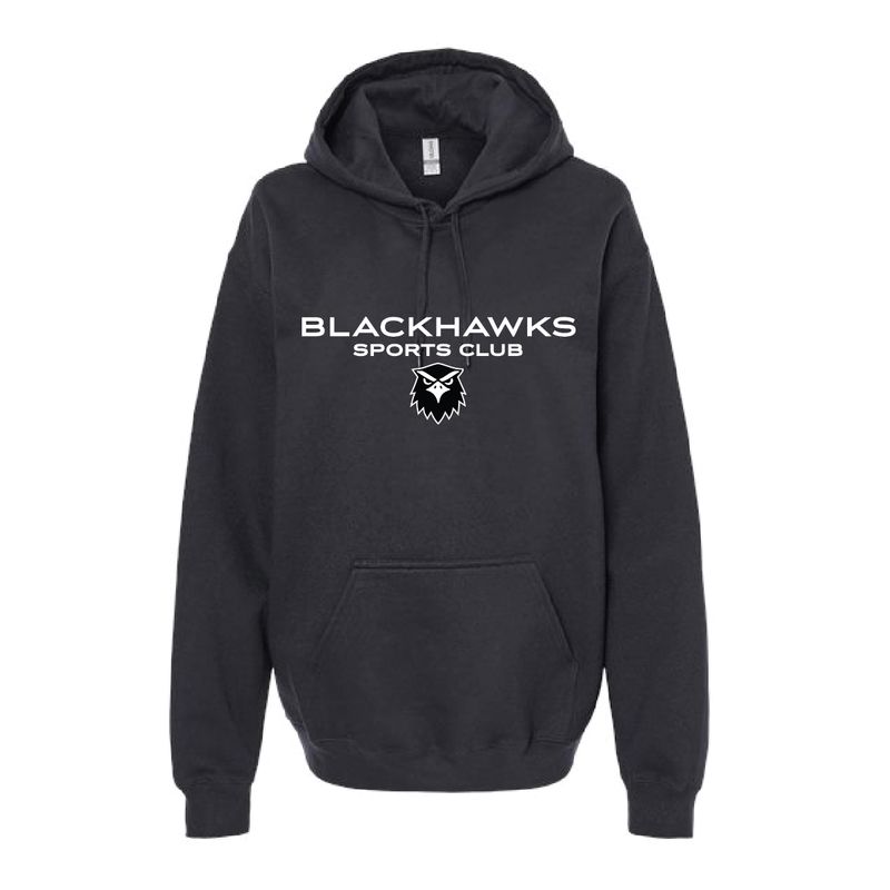 BLACKHAWKS LOGO HOODIE (BLK)