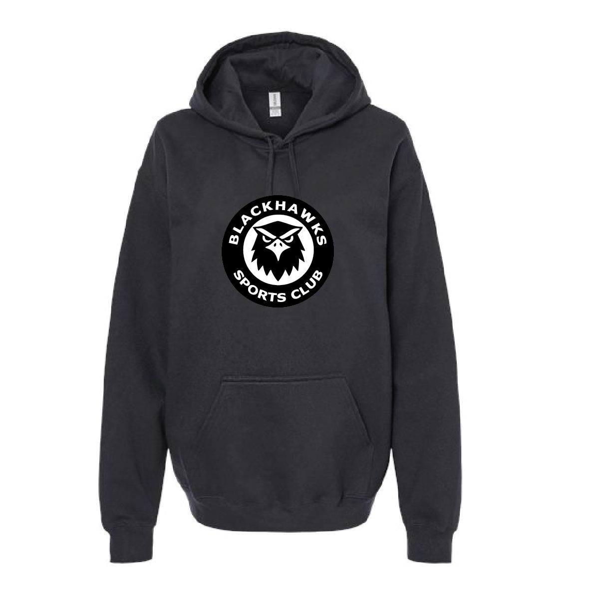 BLACKHAWKS LOGO HOODIE (BLK)