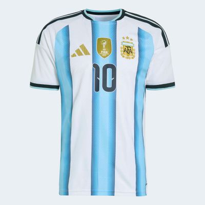 ARGENTINA MESSI 2026 AUTHENTIC HOME JERSEY (WHITE/BLUE)