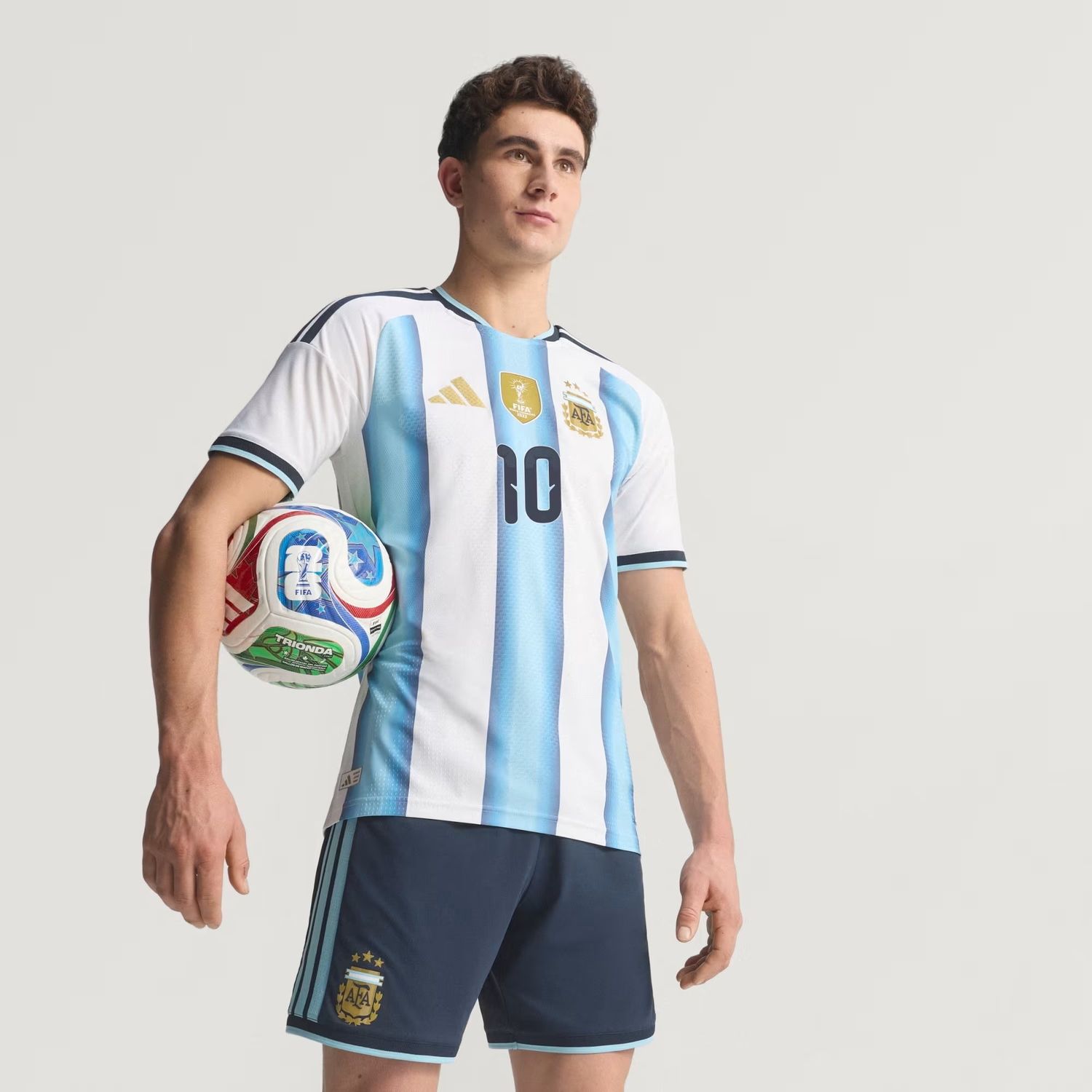 ARGENTINA MESSI 2026 AUTHENTIC HOME JERSEY (WHITE/BLUE)