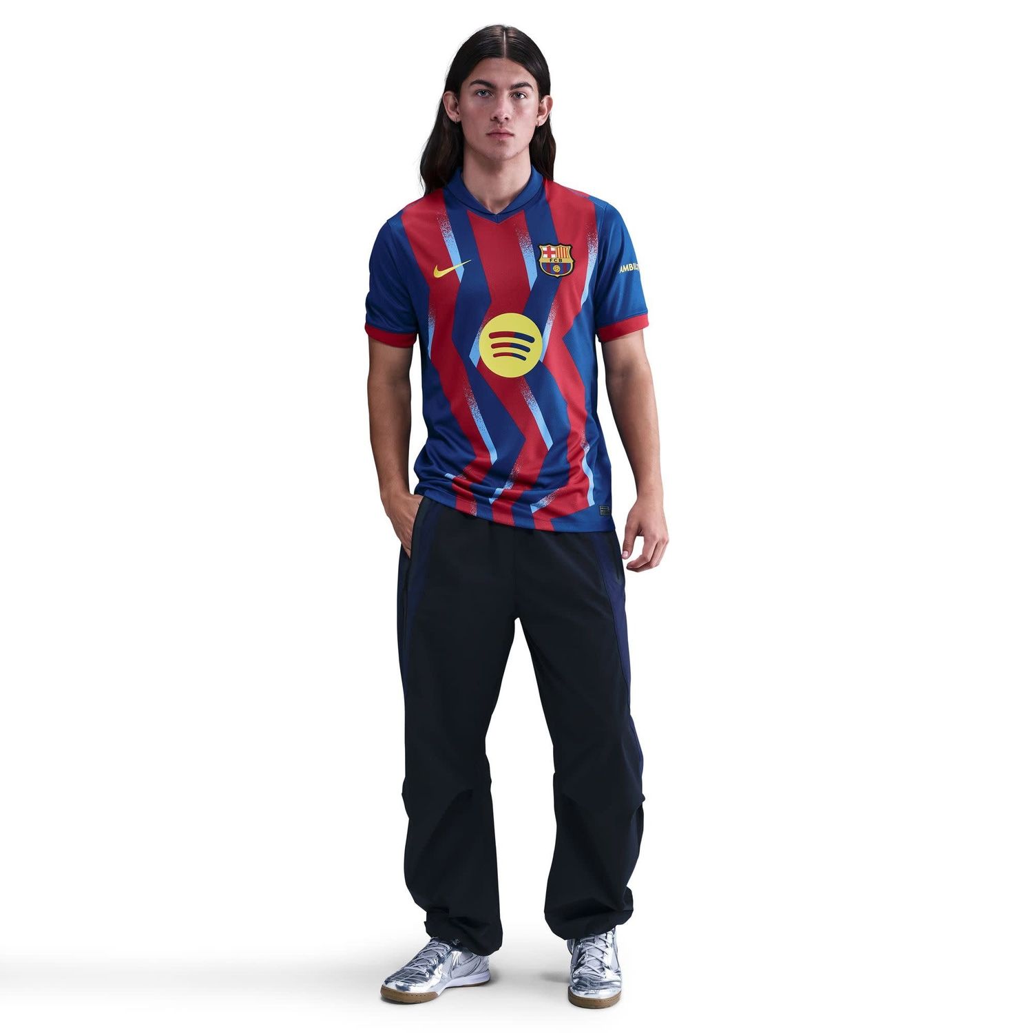 FC BARCELONA 25/26 FOURTH JERSEY (GYM BLUE/RED)