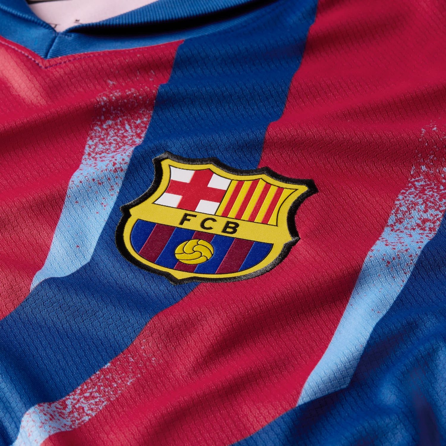 FC BARCELONA 25/26 FOURTH JERSEY (GYM BLUE/RED)