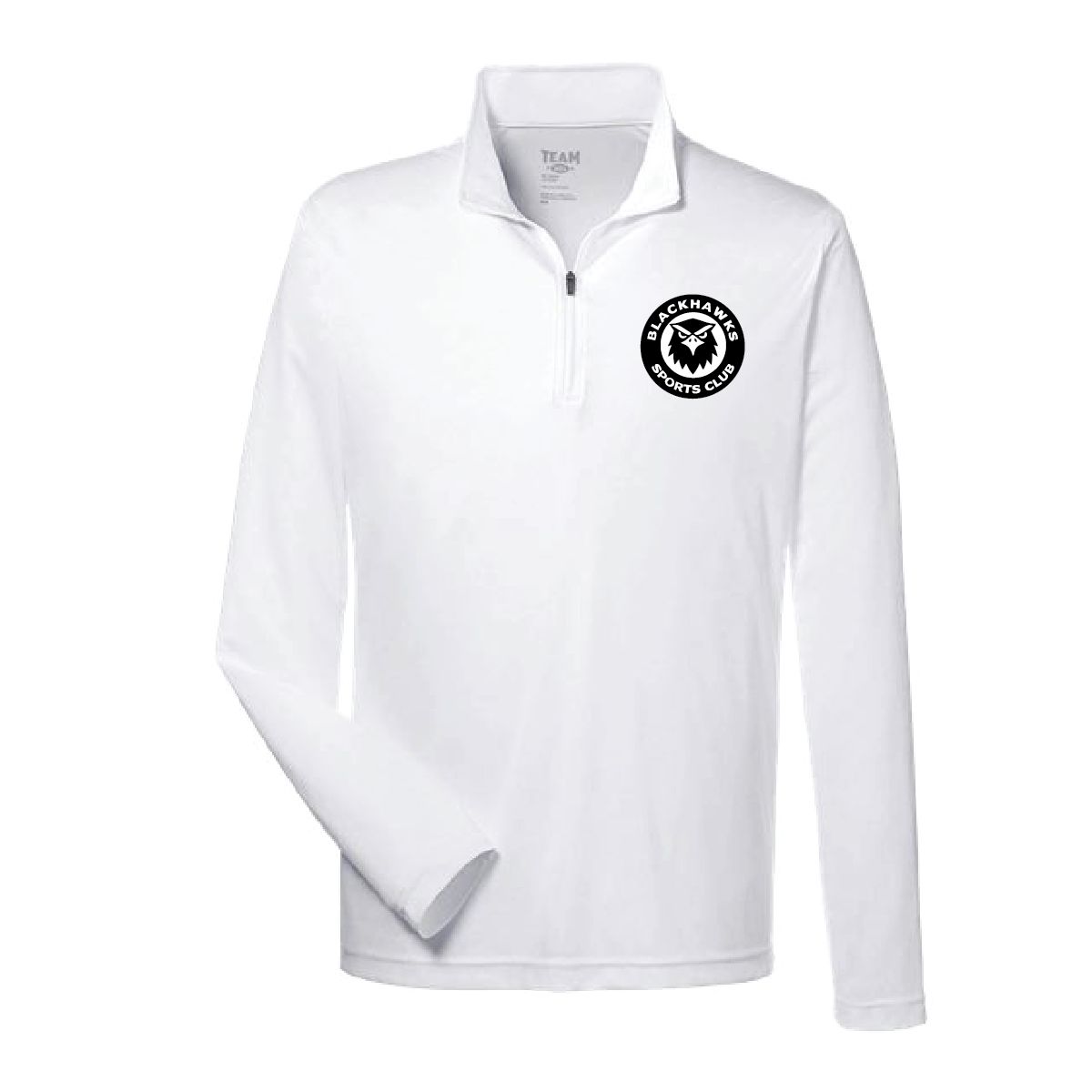 BLACKHAWKS PERFORMANCE 1/4 ZIP (WHITE)