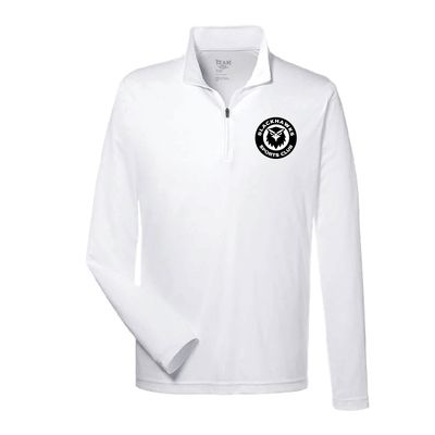 BLACKHAWKS PERFORMANCE 1/4 ZIP (WHITE)
