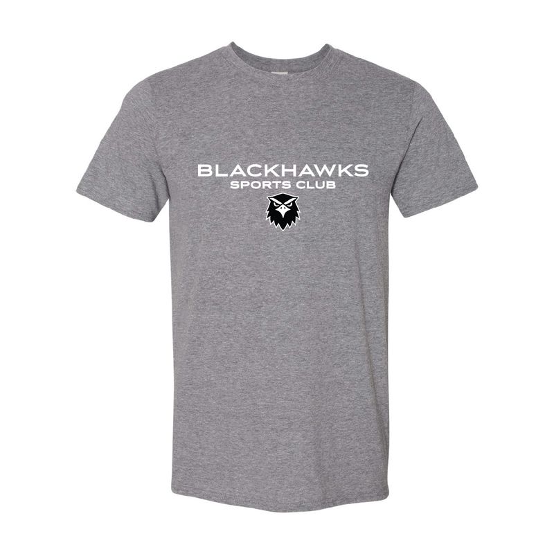 BLACKHAWKS SS SOFT TEE (GRAY)