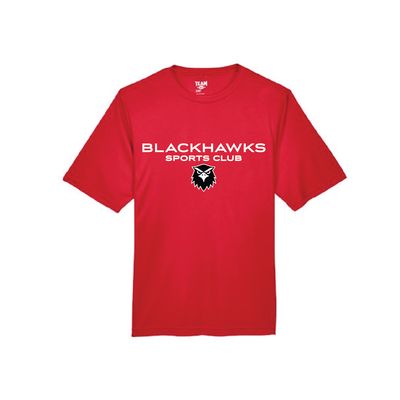 BLACKHAWKS PERFORMANCE TEE (RED)