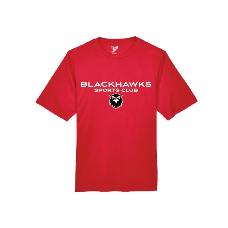 BLACKHAWKS PERFORMANCE TEE (RED)