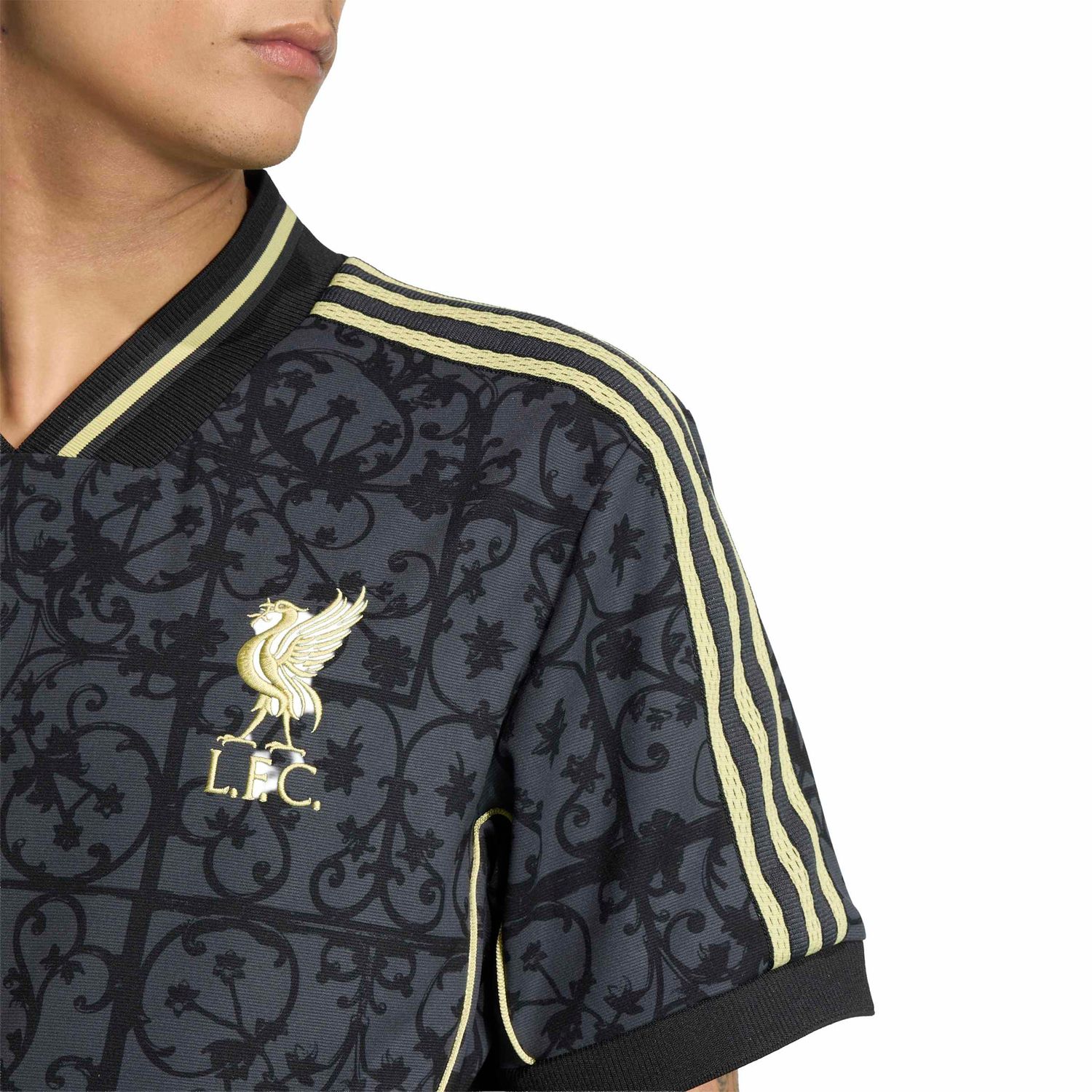 LIVERPOOL 25/26 LFSTLR JERSEY (BLACK/GOLD)