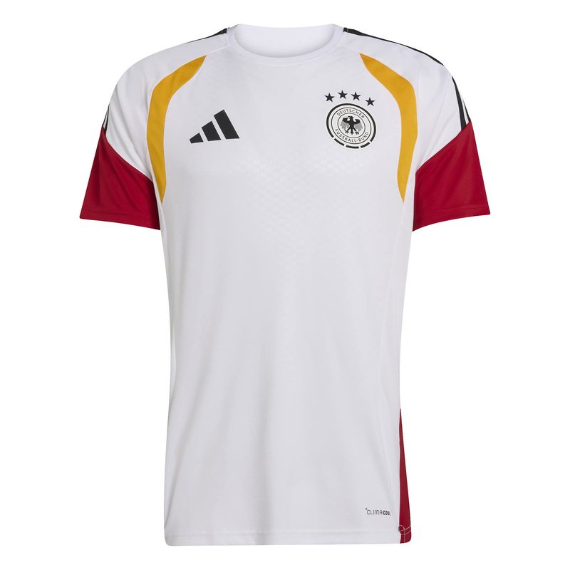 GERMANY 2026 TIRO TRAINING JERSEY (WHITE/YELLOW/RED)