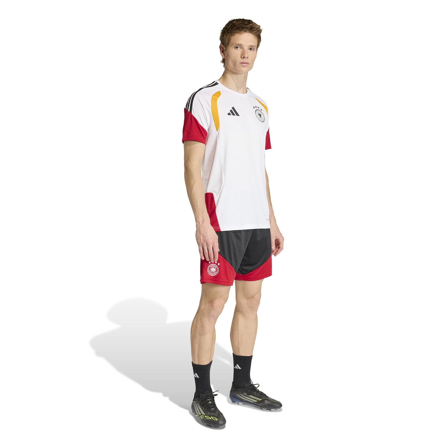 GERMANY 2026 TIRO TRAINING JERSEY (WHITE/YELLOW/RED)