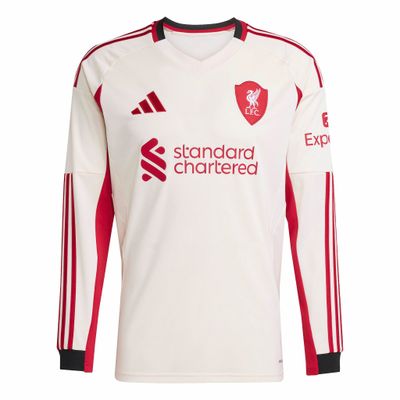 LIVERPOOL 25/26 LS AWAY JERSEY (WHITE/RED)