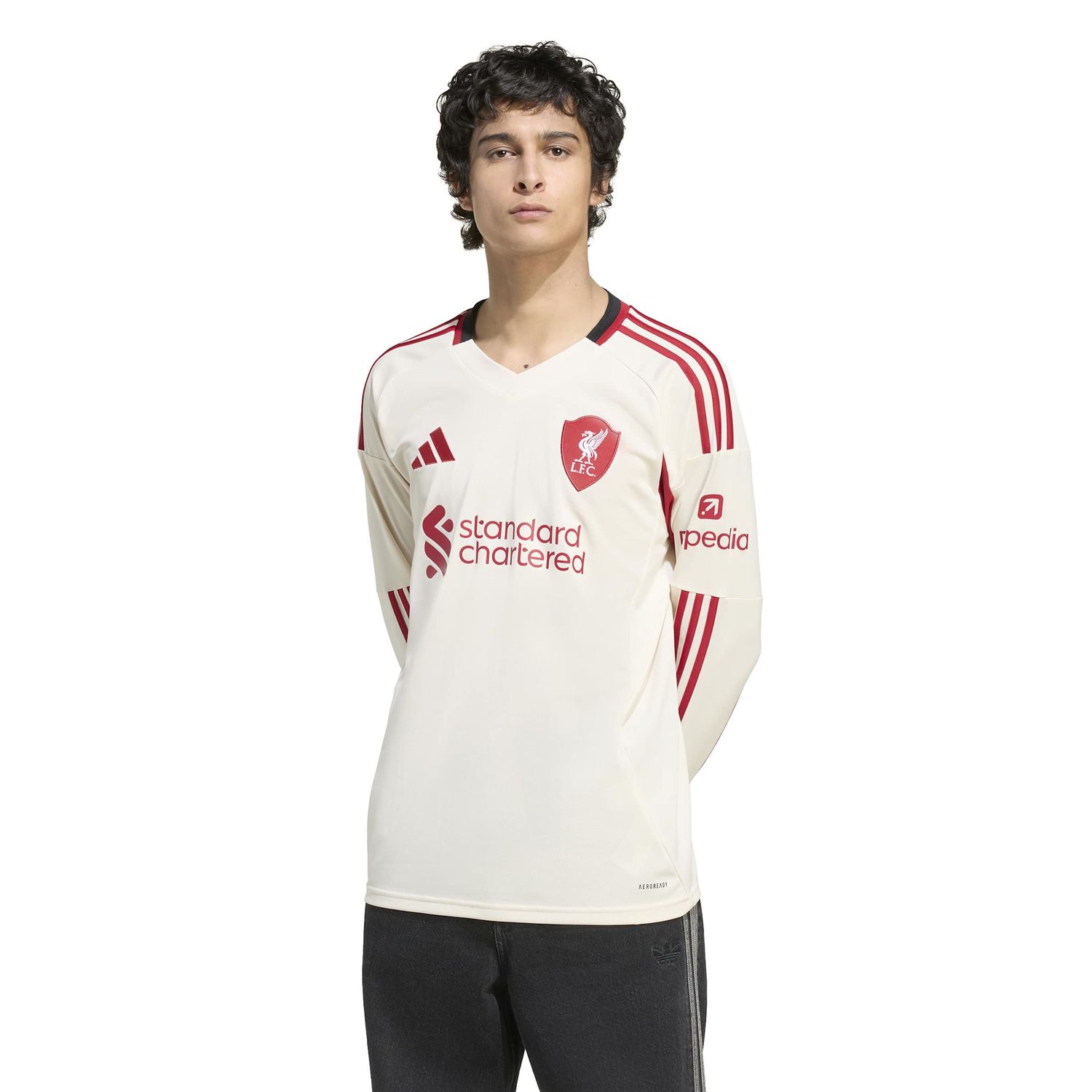 LIVERPOOL 25/26 LS AWAY JERSEY (WHITE/RED)