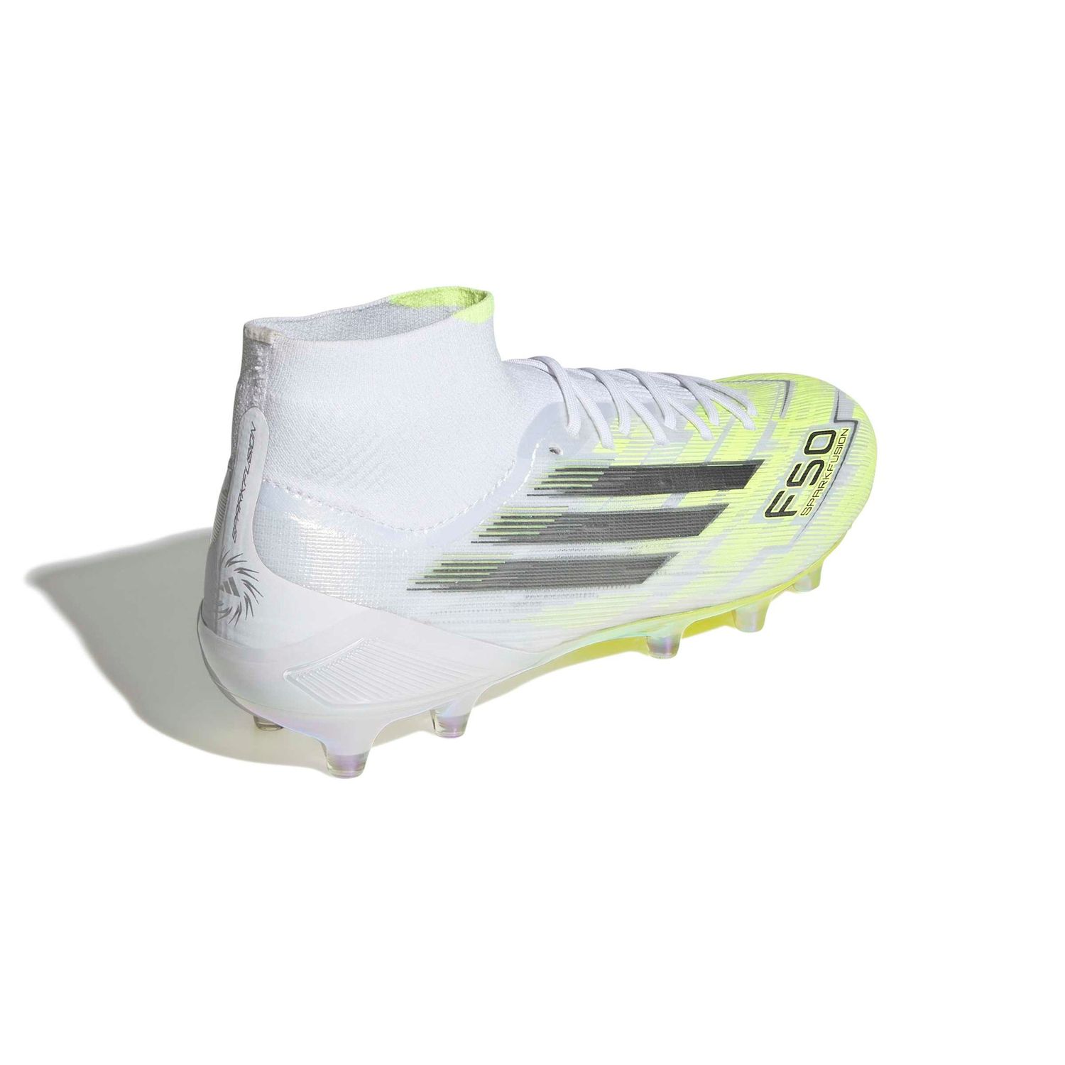F50 SPARKFUSION ELITE FG/AG (WHITE/YELLOW)