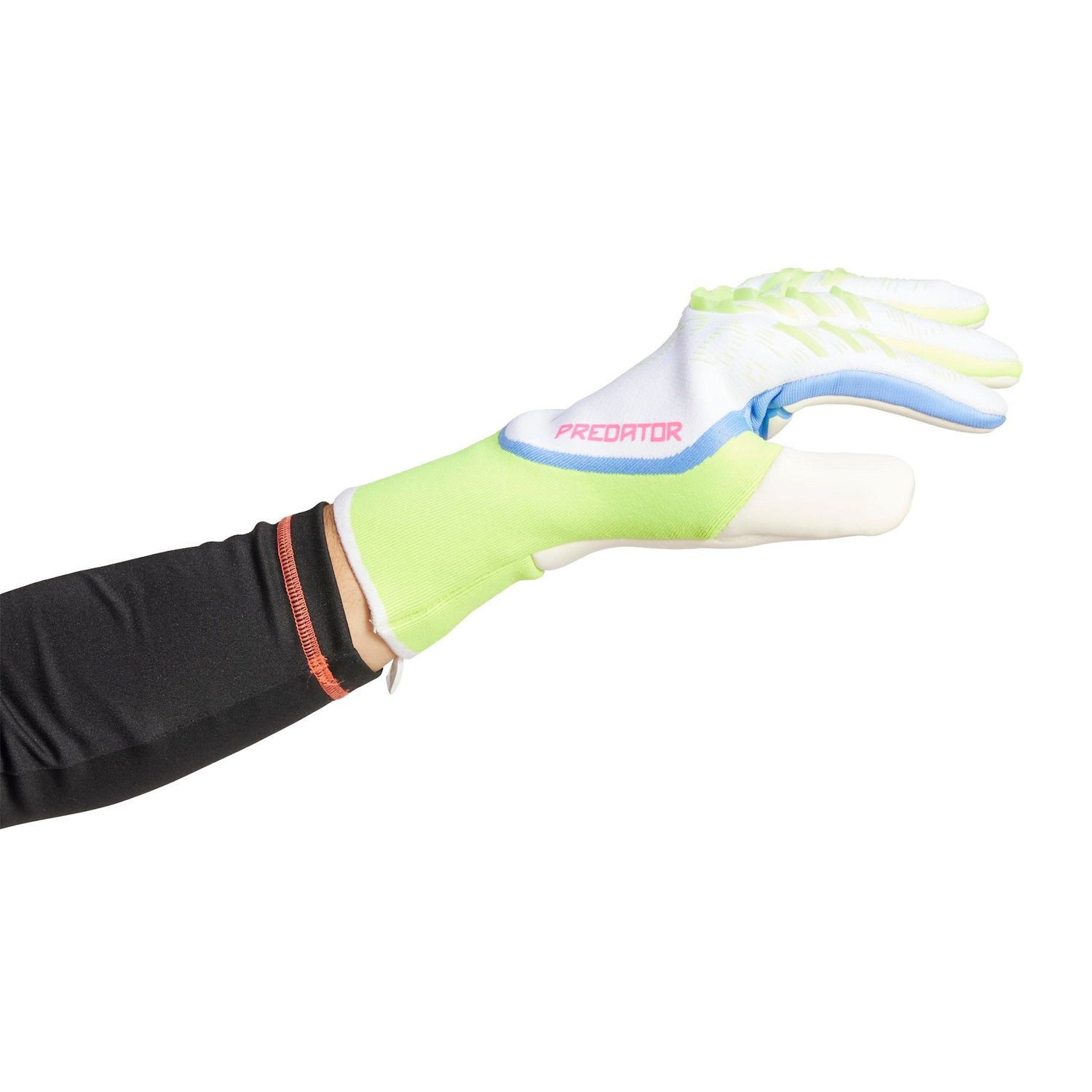 PREDATOR PRO GK GLOVES (WHITE/LIME/PINK)