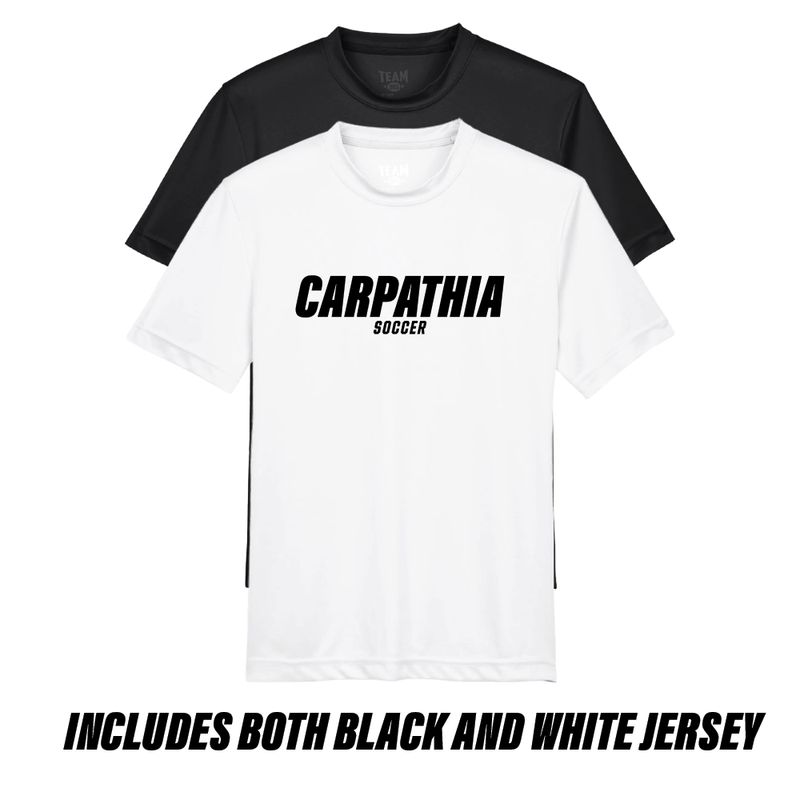 CARPATHIA TRAINING SHIRT PACK (BLK/WHT)