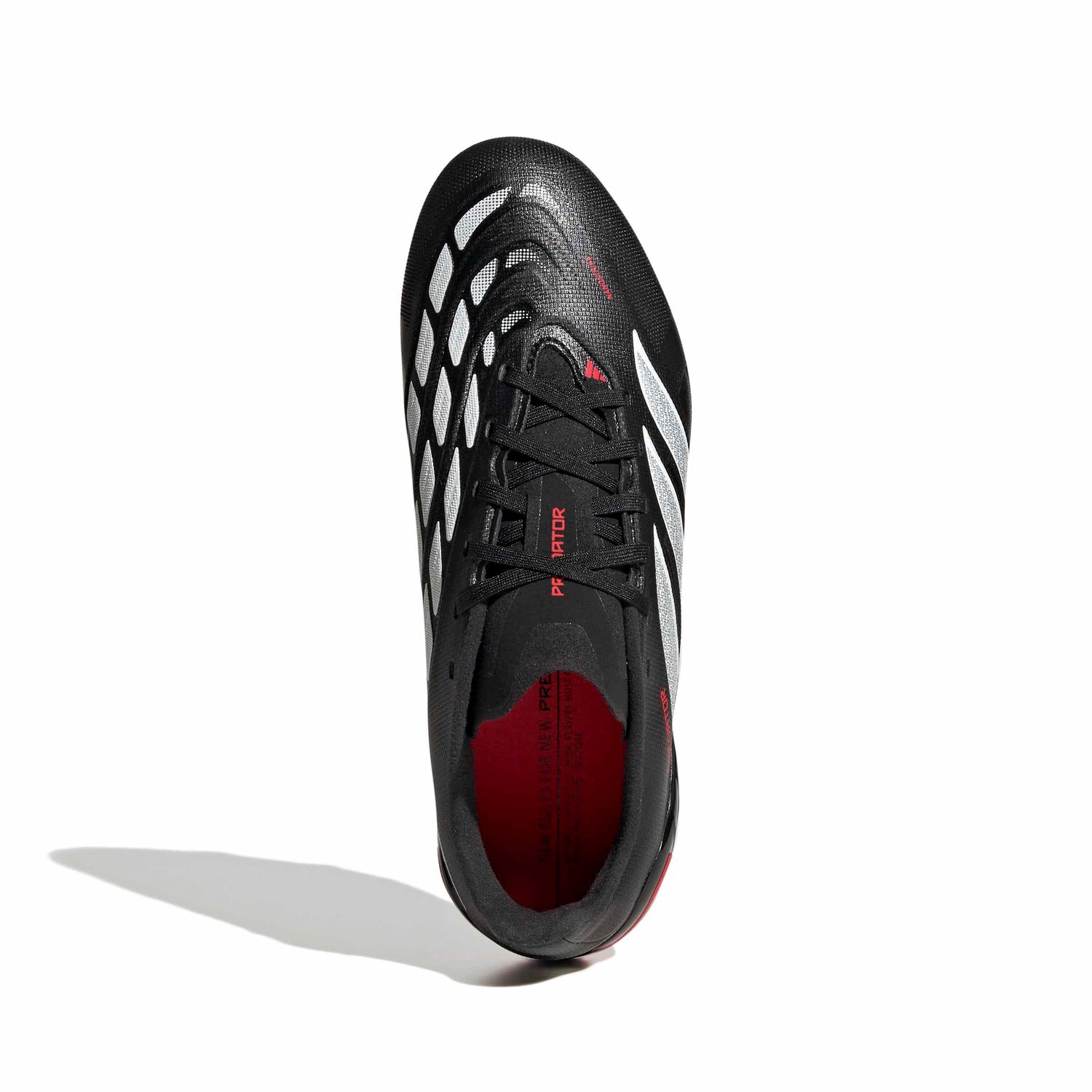 PREDATOR LEAGUE FG JR (BLACK/WHITE/RED)