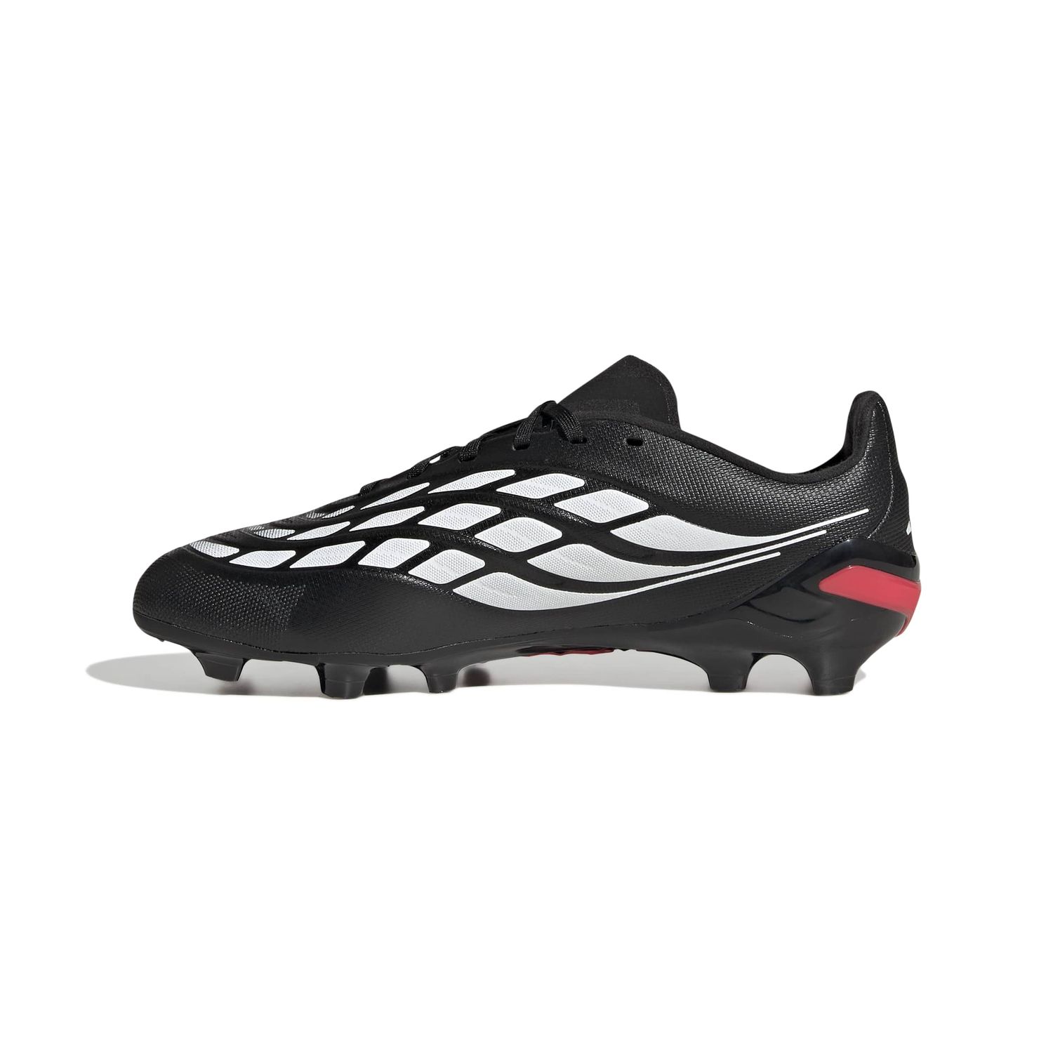 PREDATOR LEAGUE FG JR (BLACK/WHITE/RED)