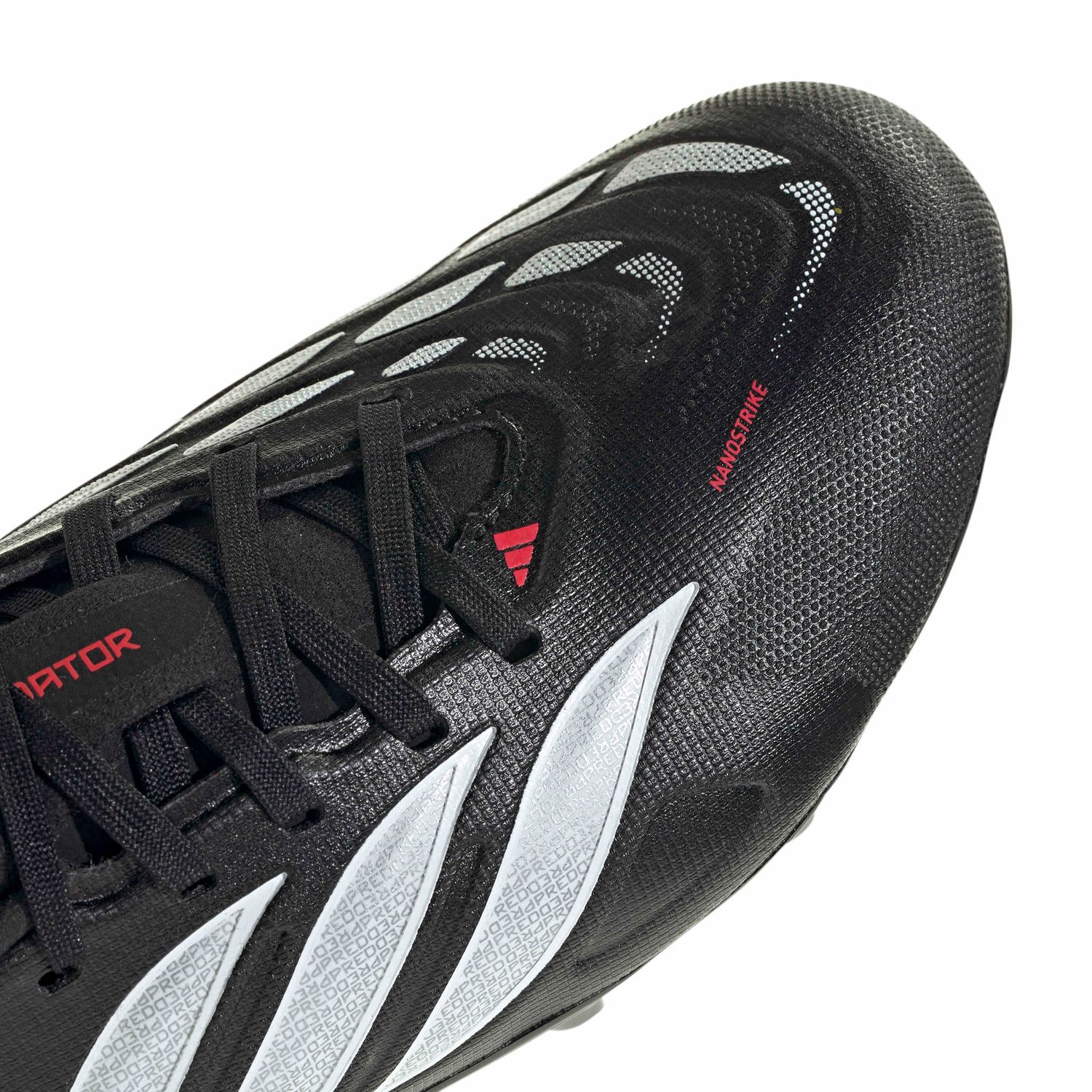 PREDATOR LEAGUE FG JR (BLACK/WHITE/RED)