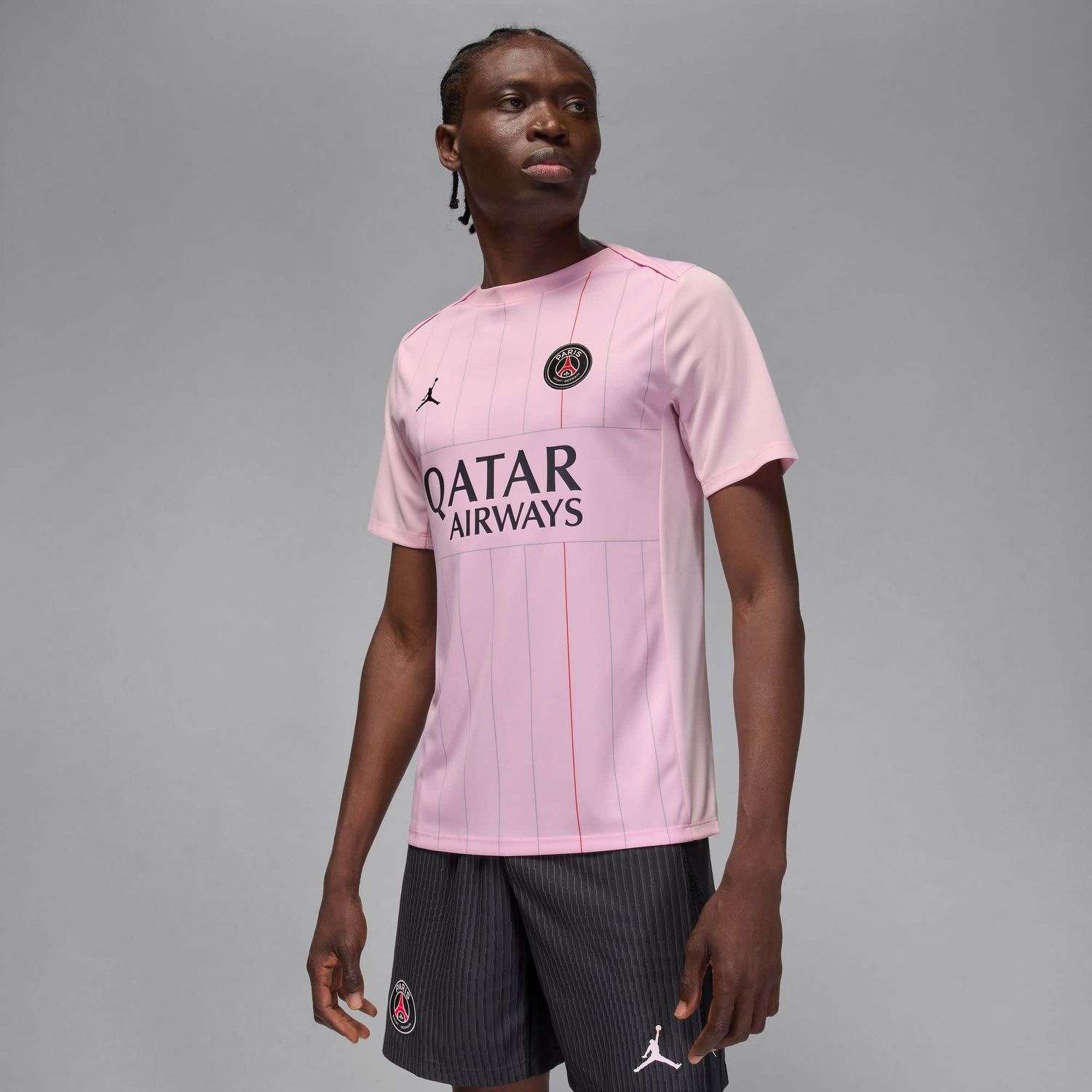PSG 25/26 ACADEMY PRO FOURTH PREMATCH JERSEY (PINK)