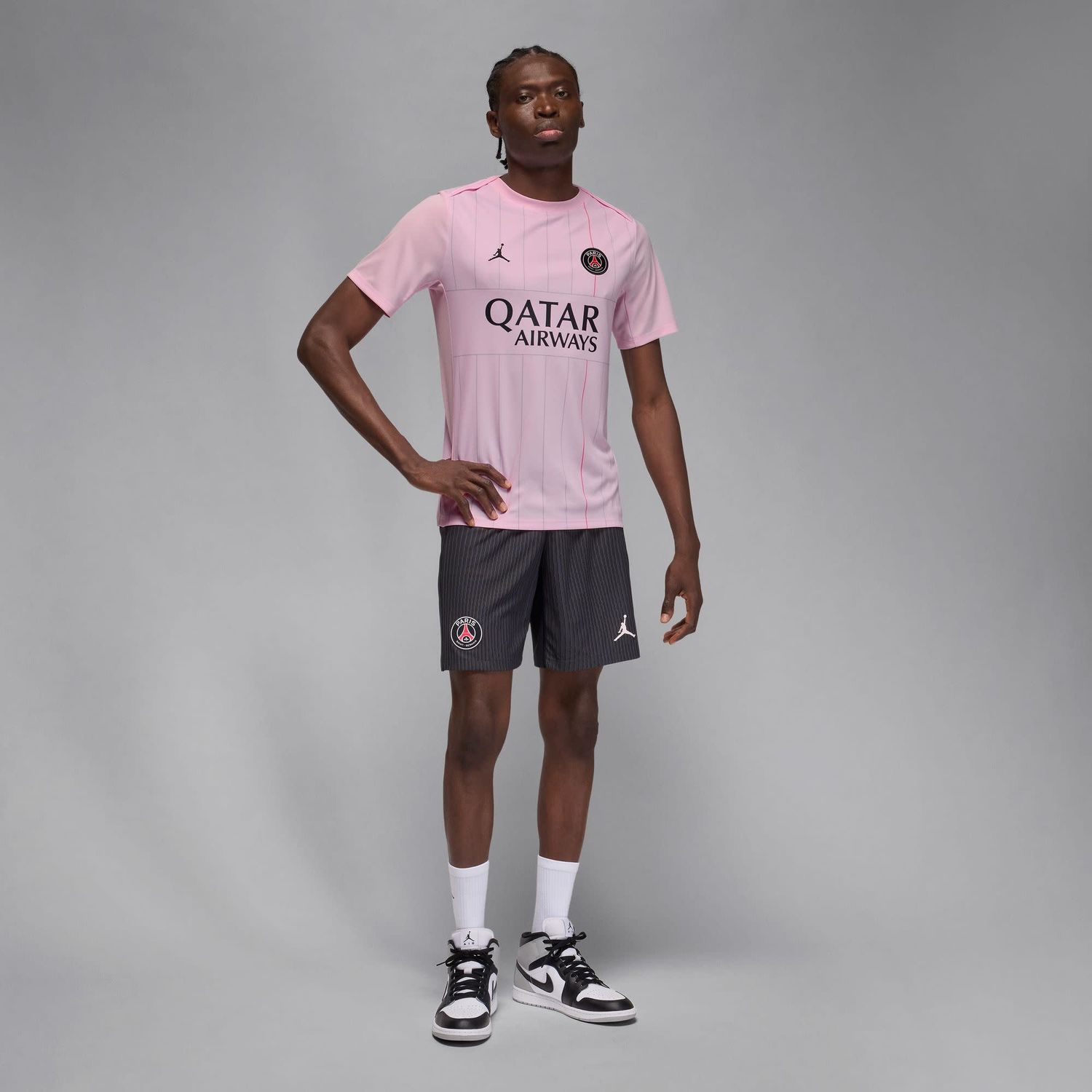 PSG 25/26 ACADEMY PRO FOURTH PREMATCH JERSEY (PINK)