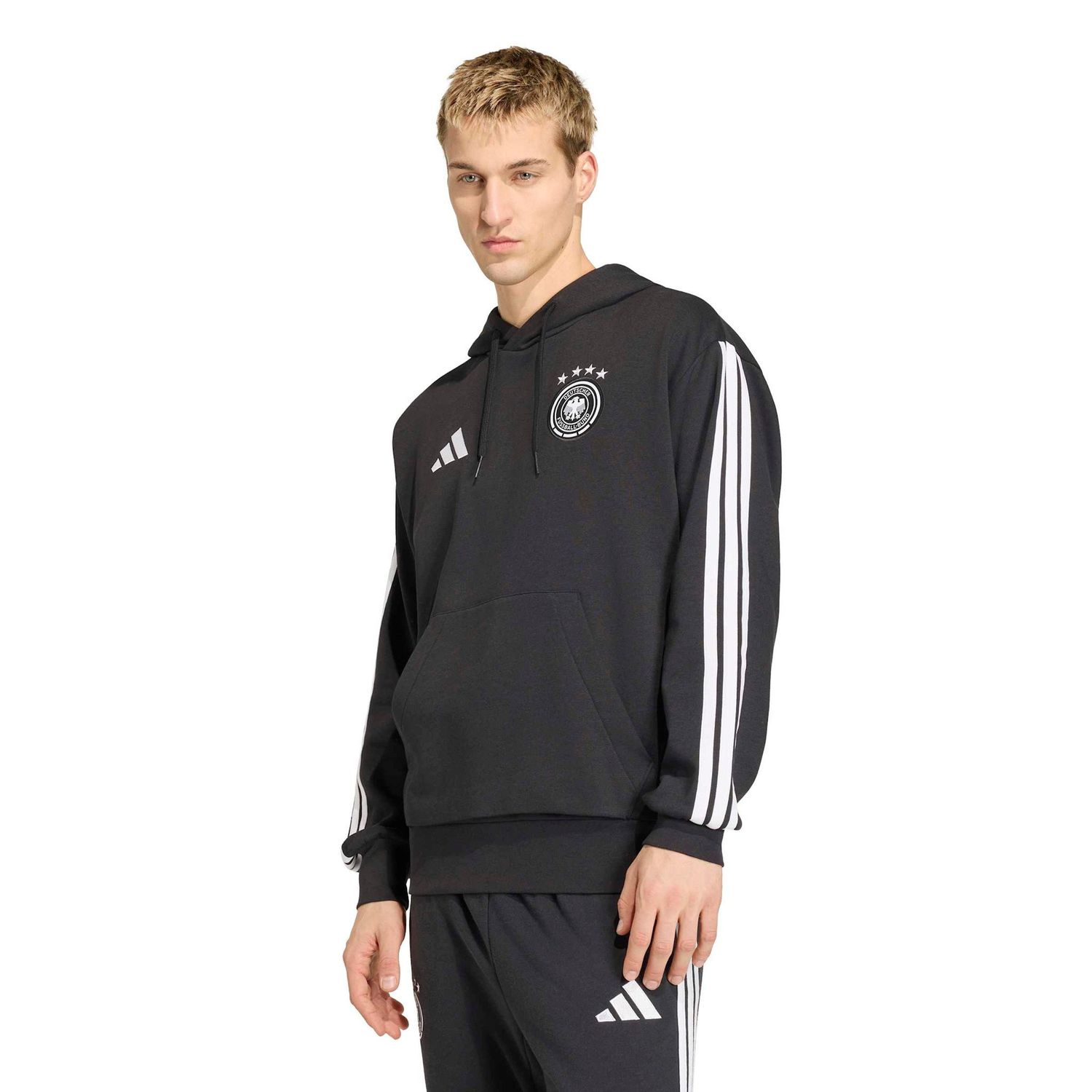 GERMANY 2026 DNA FLEECE HOODIE (BLACK)
