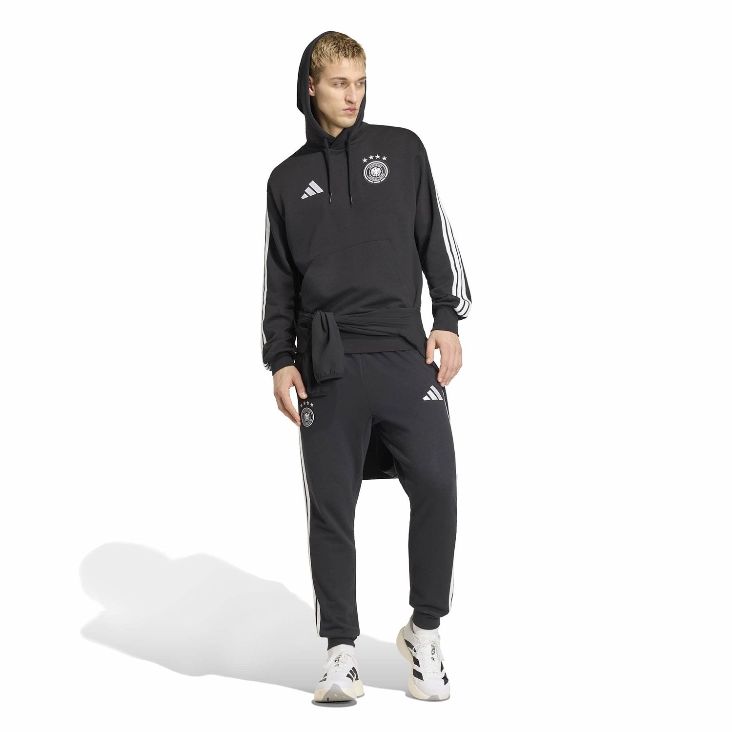 GERMANY 2026 DNA FLEECE HOODIE (BLACK)