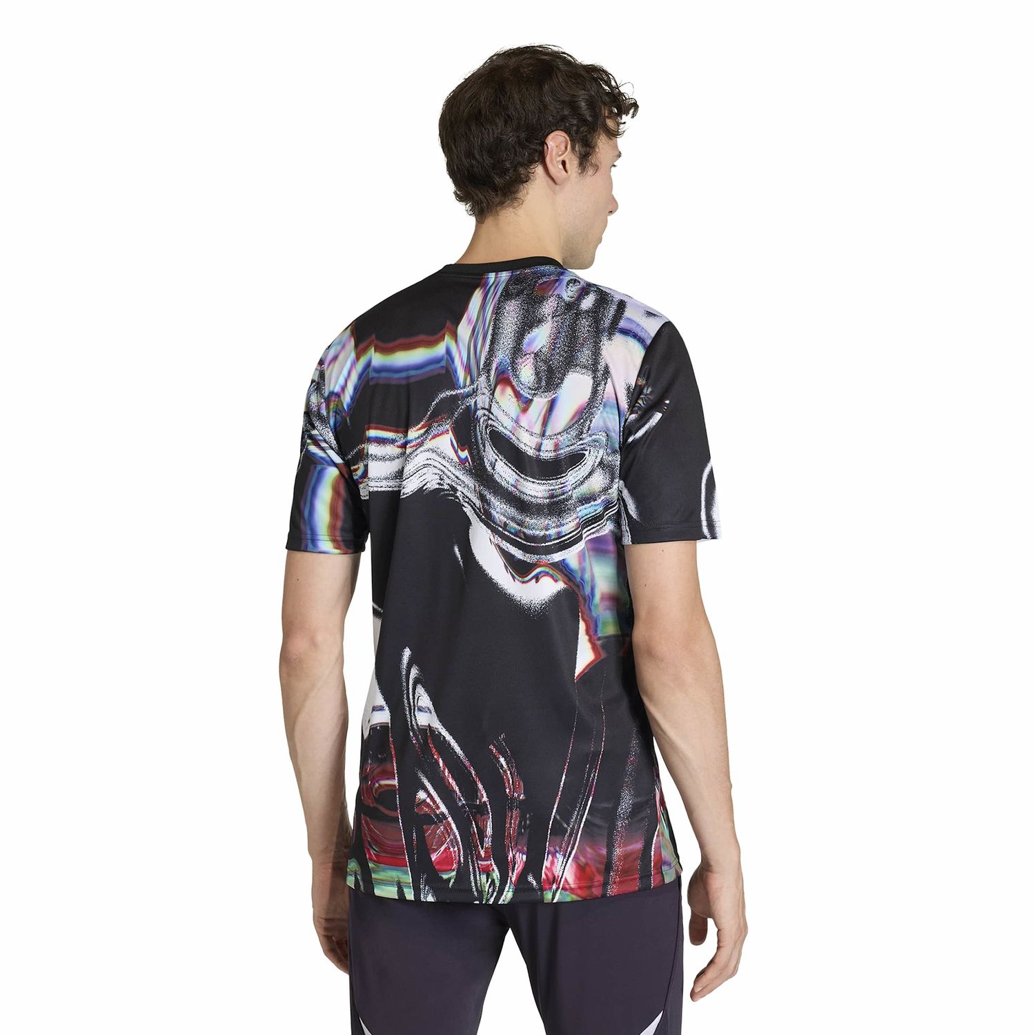 MANCHESTER UNITED 25/26 PREMATCH JERSEY (BLACK/WHITE)