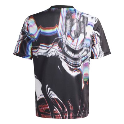MANCHESTER UNITED 25/26 PREMATCH JERSEY YOUTH (BLACK/WHITE)