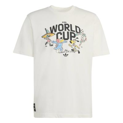 WORLD CUP 2026 MASCOT GRAPHIC TEE (WHITE)
