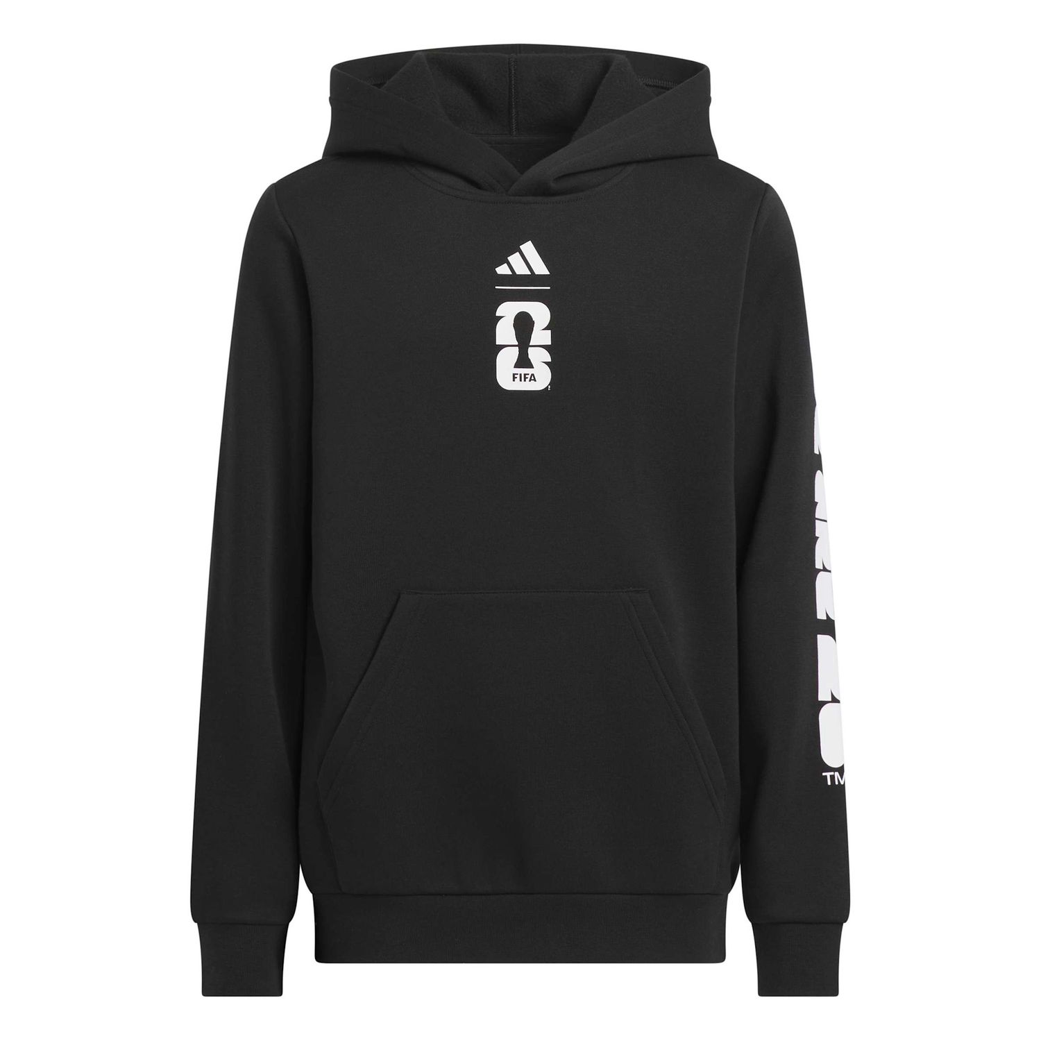 WORLD CUP 2026 MATCH BALL GRAPHIC HOODIE YOUTH (BLACK)