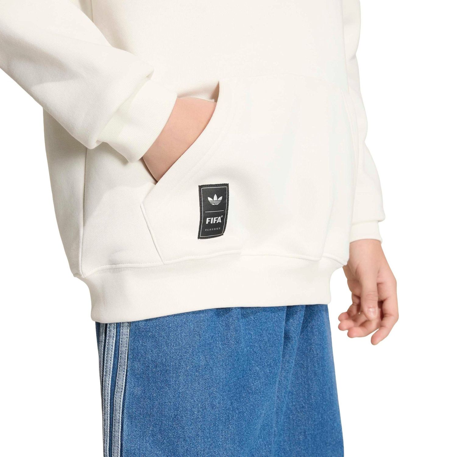 WORLD CUP 2026 MASCOT GRAPHIC HOODIE YOUTH (WHITE)