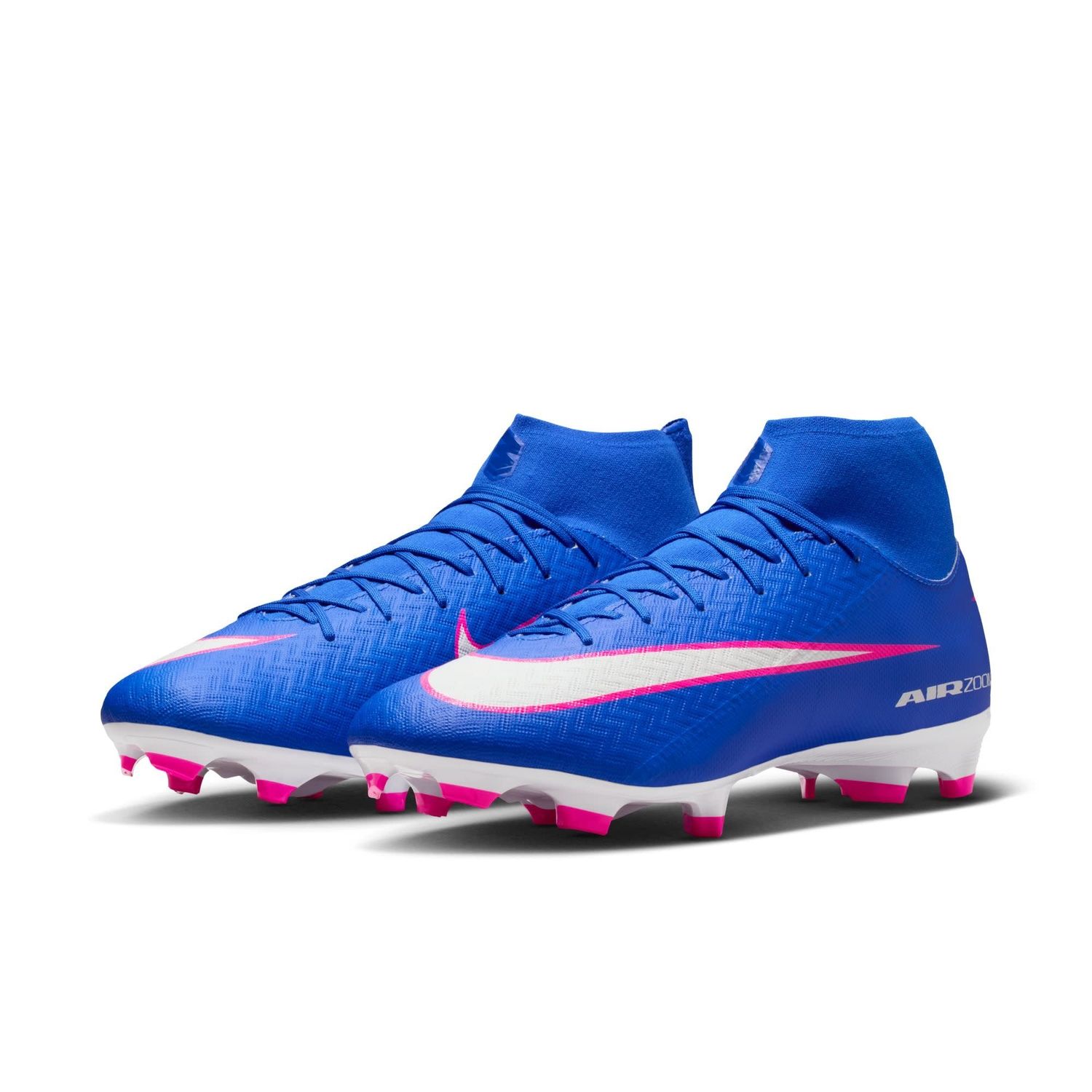 ZOOM MERCURIAL SUPERFLY 10 ACADEMY FG/MG (BLUE/WHITE/PINK)
