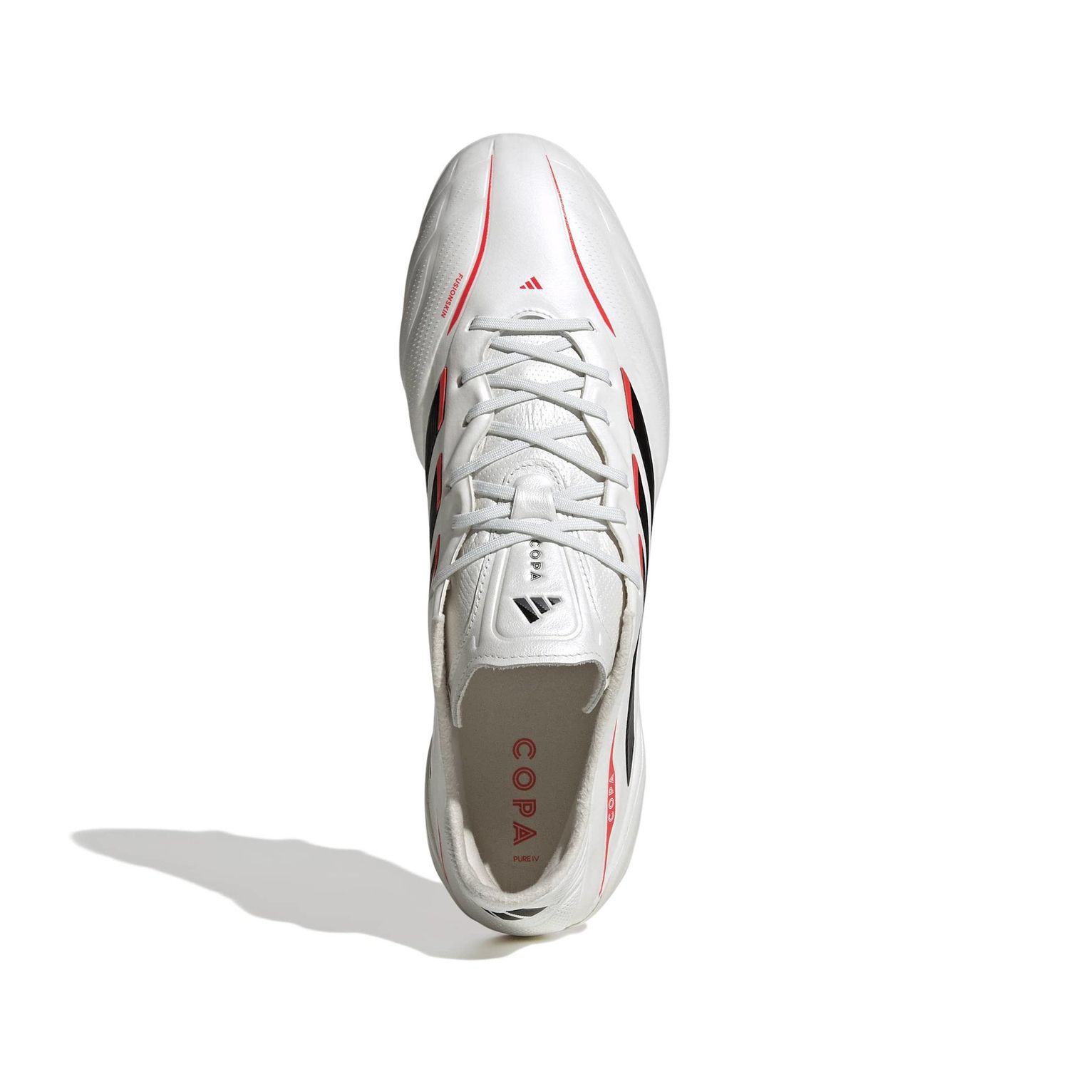 COPA PURE IV ELITE FG (WHITE/BLACK/RED)